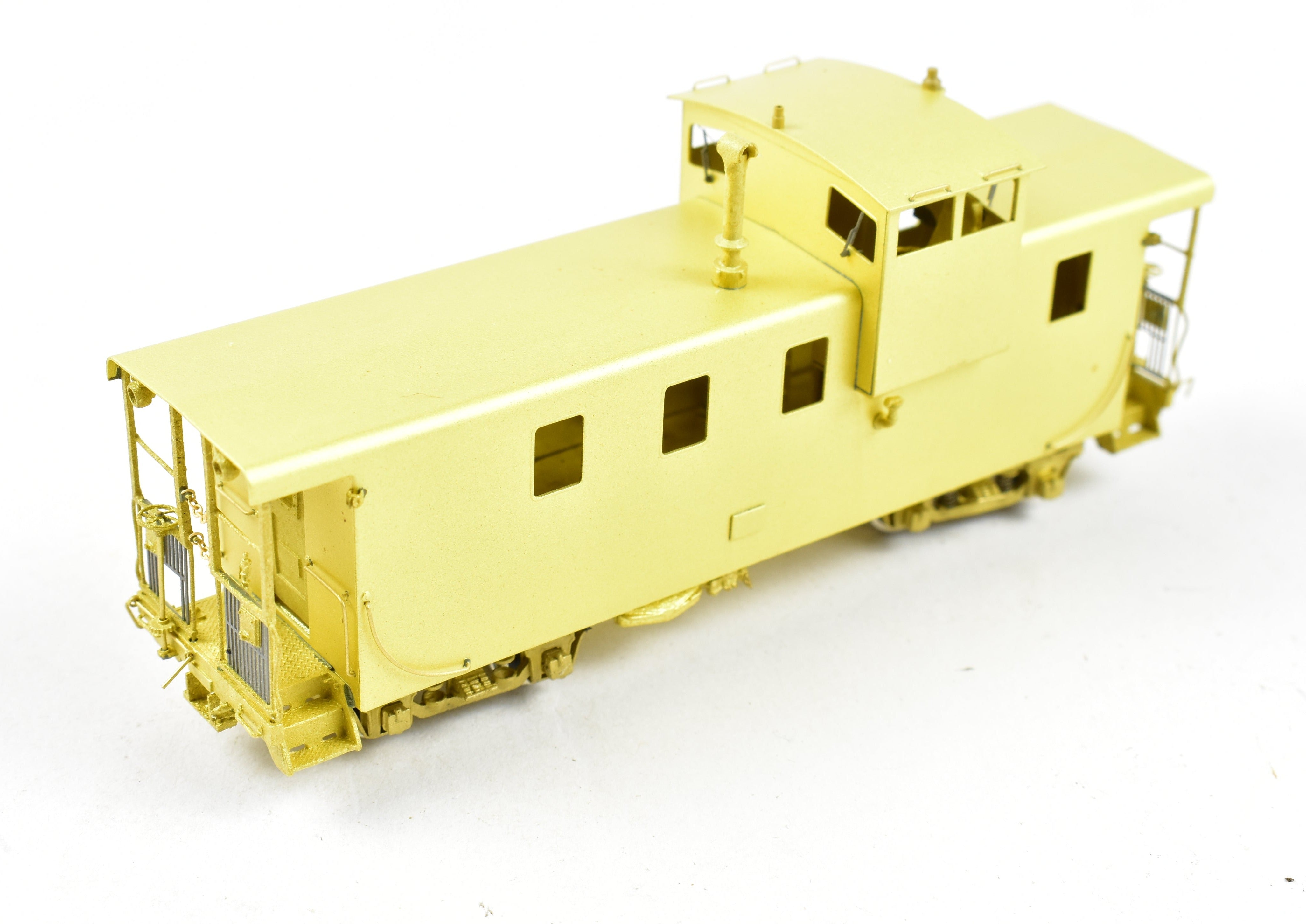 HOn3 Scale Model Brass Precision Scale Co. White Pass & Yukon Railway Steel Caboose 901 - A Collectible Train Car