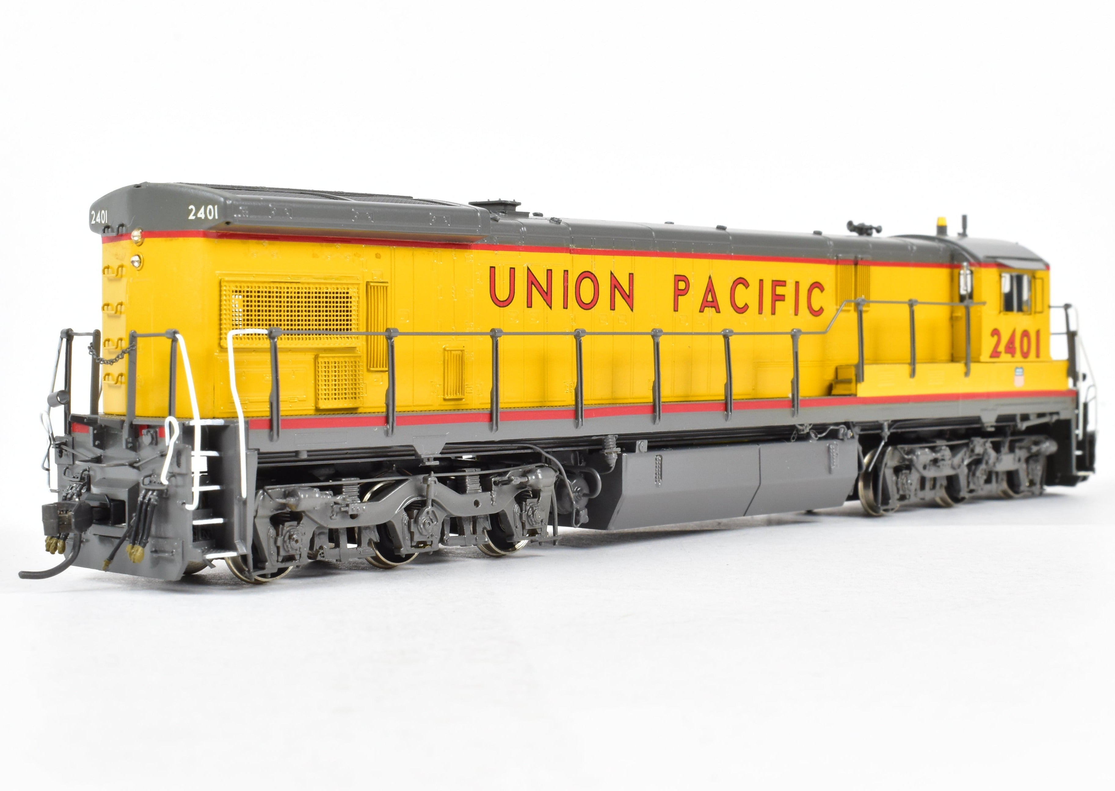 HO Brass OMI Union Pacific GE C30 - 7 FP 1990s Era Factory - Painted No. 2401 Model