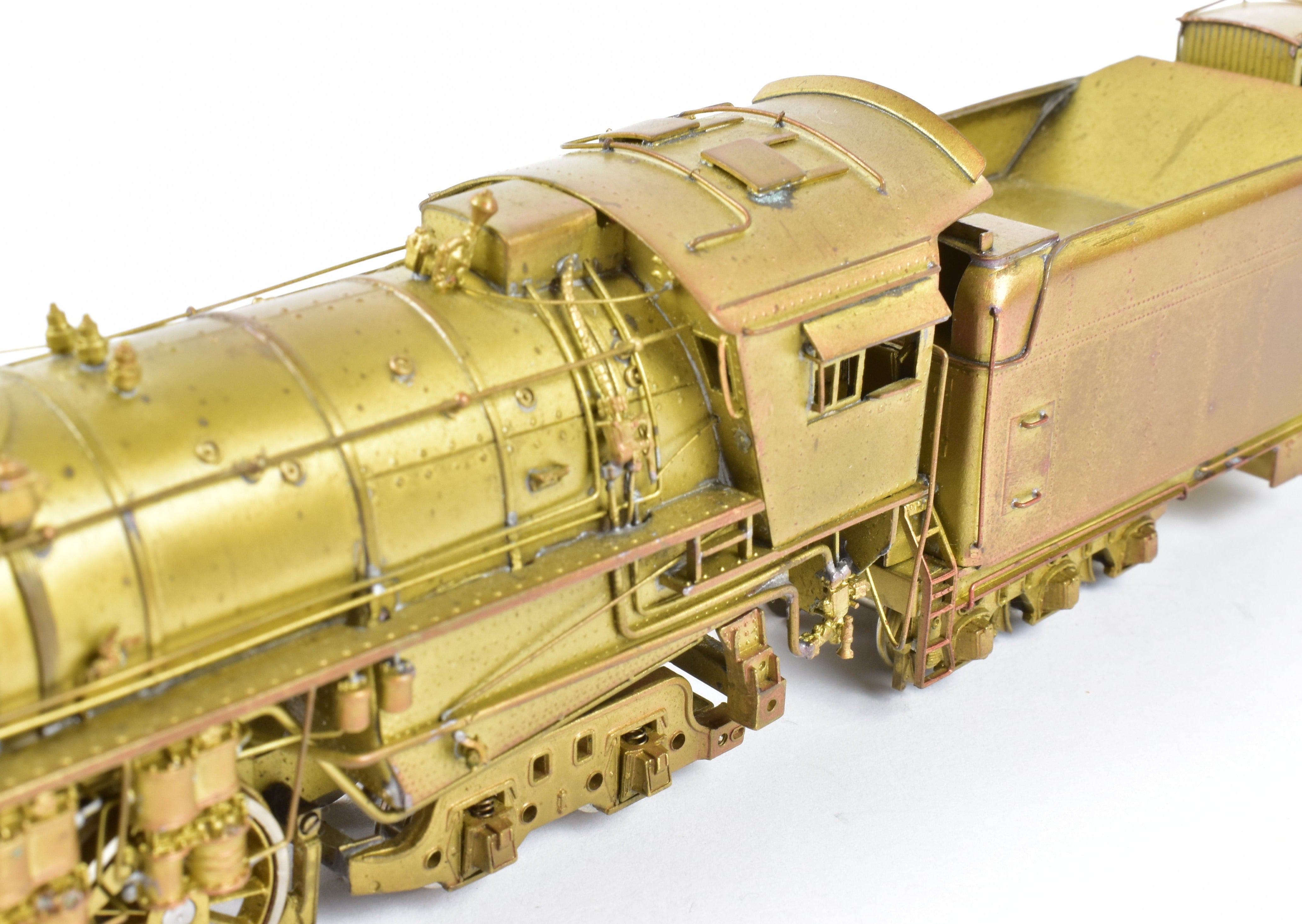 High - Quality HO Scale Brass Key Imports Model of Denver & Rio Grande Western M - 64 4 - 8 - 4 Northern Steam Locomotive