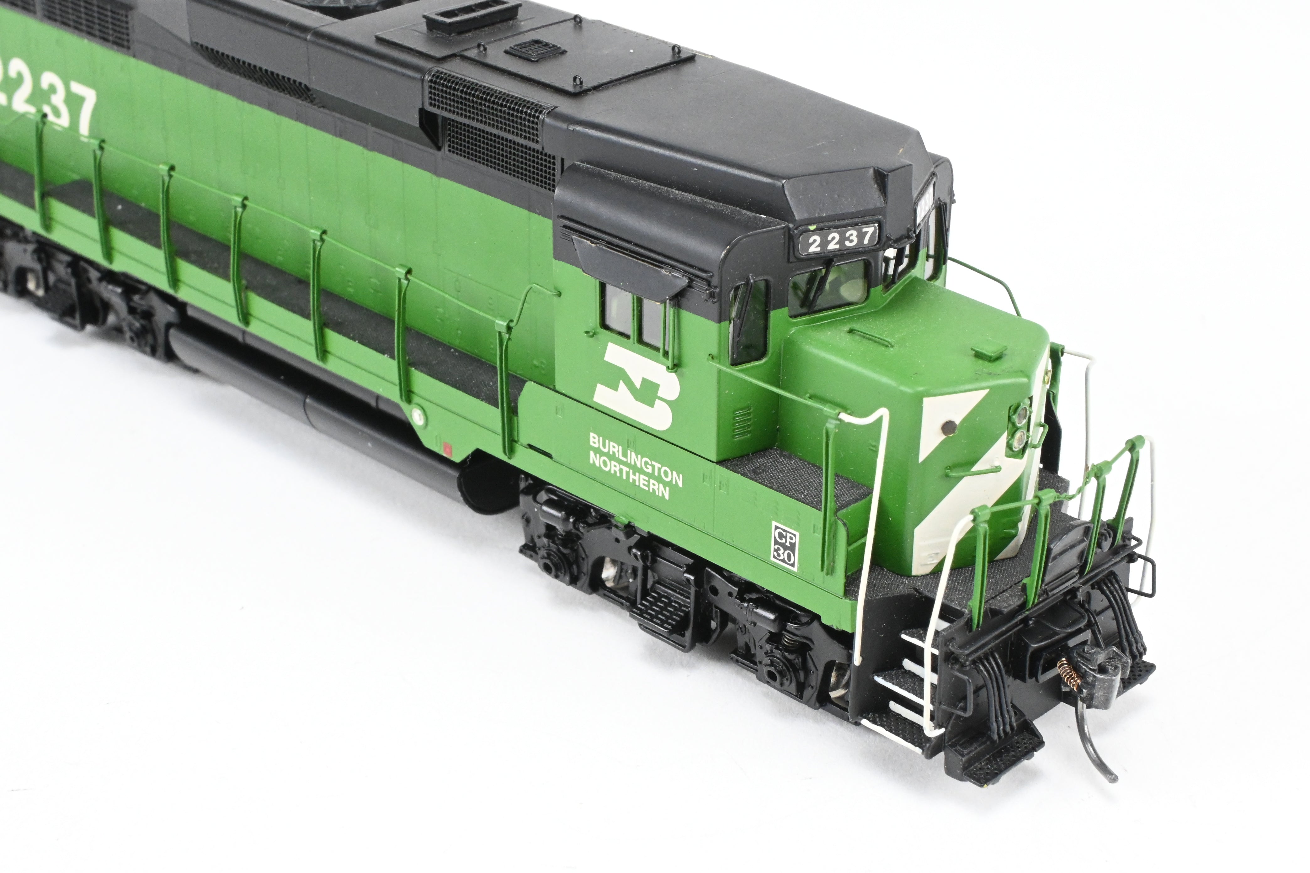 HO Scale Brass Cylinder - Challenger Imports Burlington Northern EMD GP30 Phase II Freight Model in Replacement Box