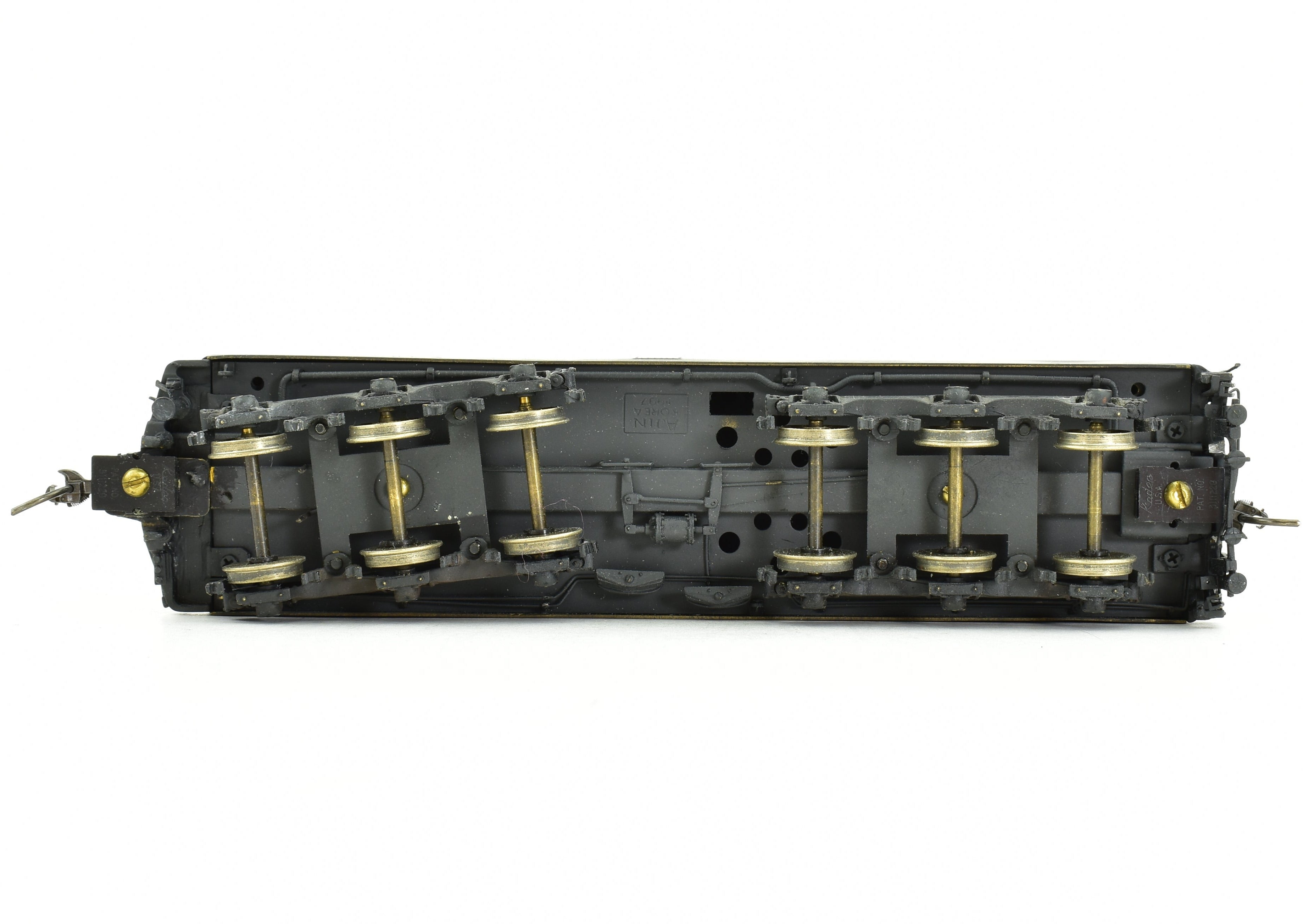 HO Scale Brass CPR Crane Tender by Overland Models, Custom Built & Painted