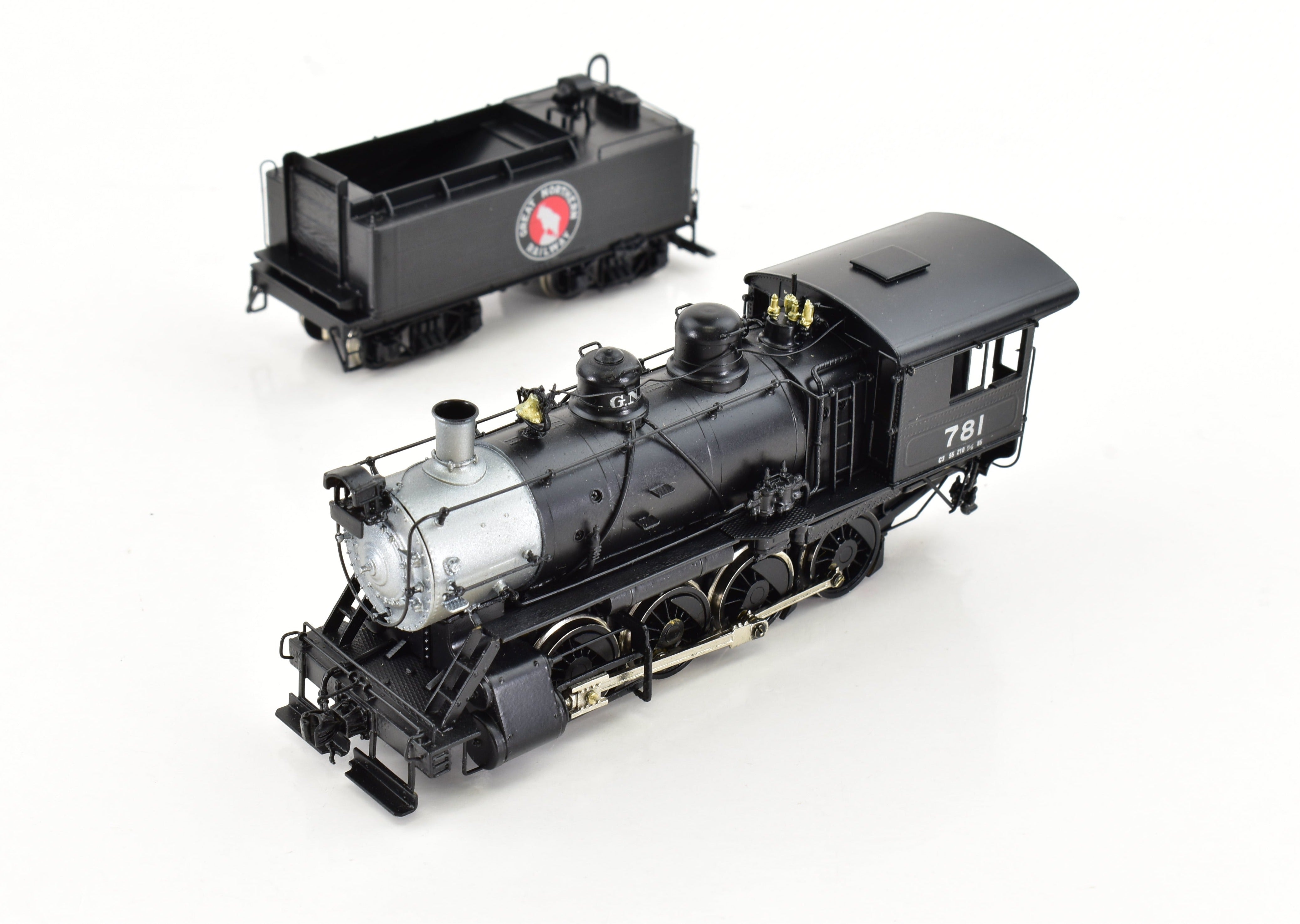 HO Scale Brass Great Northern 0-8-0 Class C-4 No. 781 Custom Painted Model