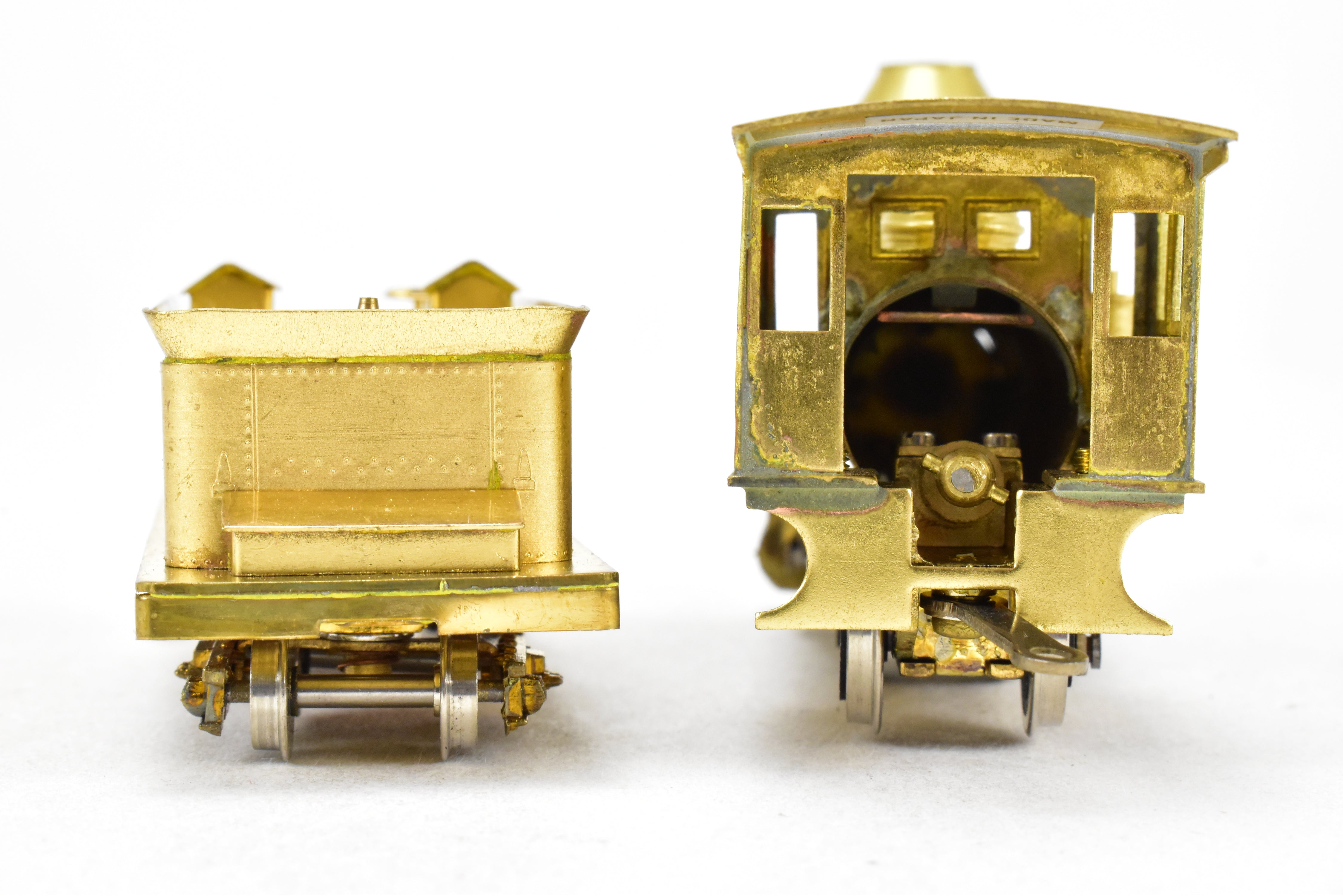 1880s American 4-4-0 HOn3 Brass Model from Far East Distributors, Spartan Series