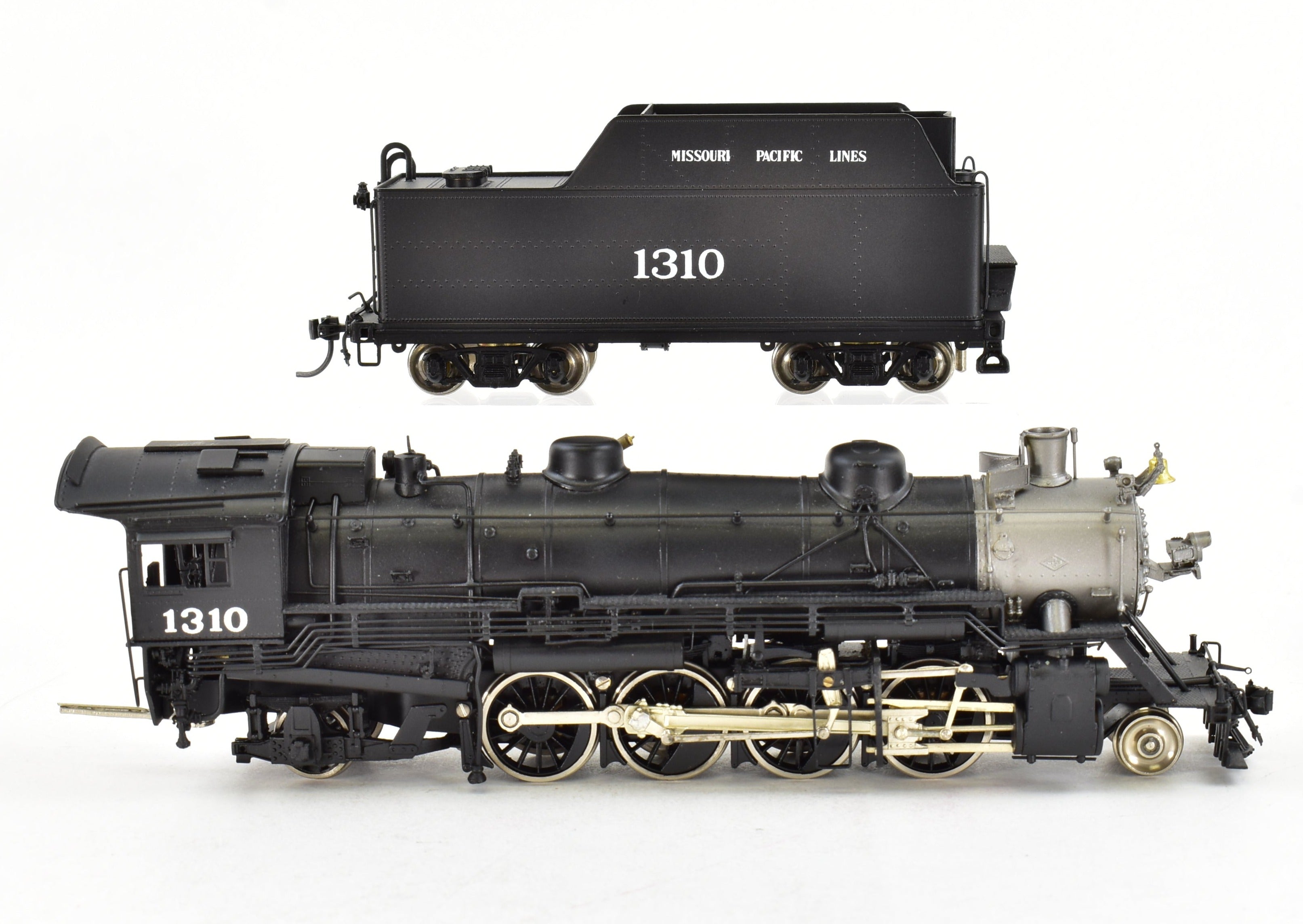 HO Brass Key Imports Missouri Pacific #1310 2-8-2 Mikado Factory Painted CS #3