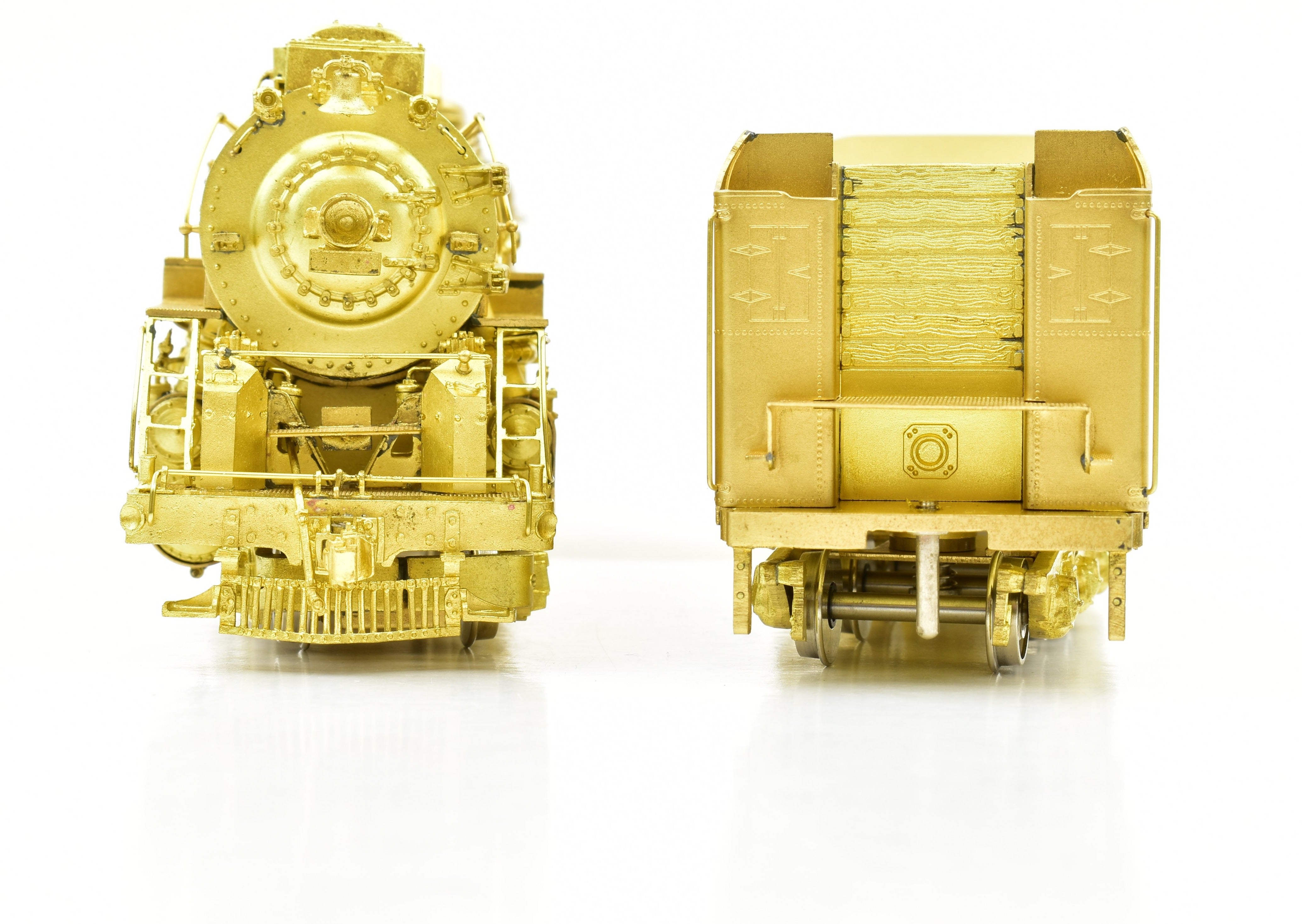 HO Scale Brass Model Train Key Imports PM - Pere Marquette N - 1 2 - 8 - 4 Berkshire Steam Locomotive