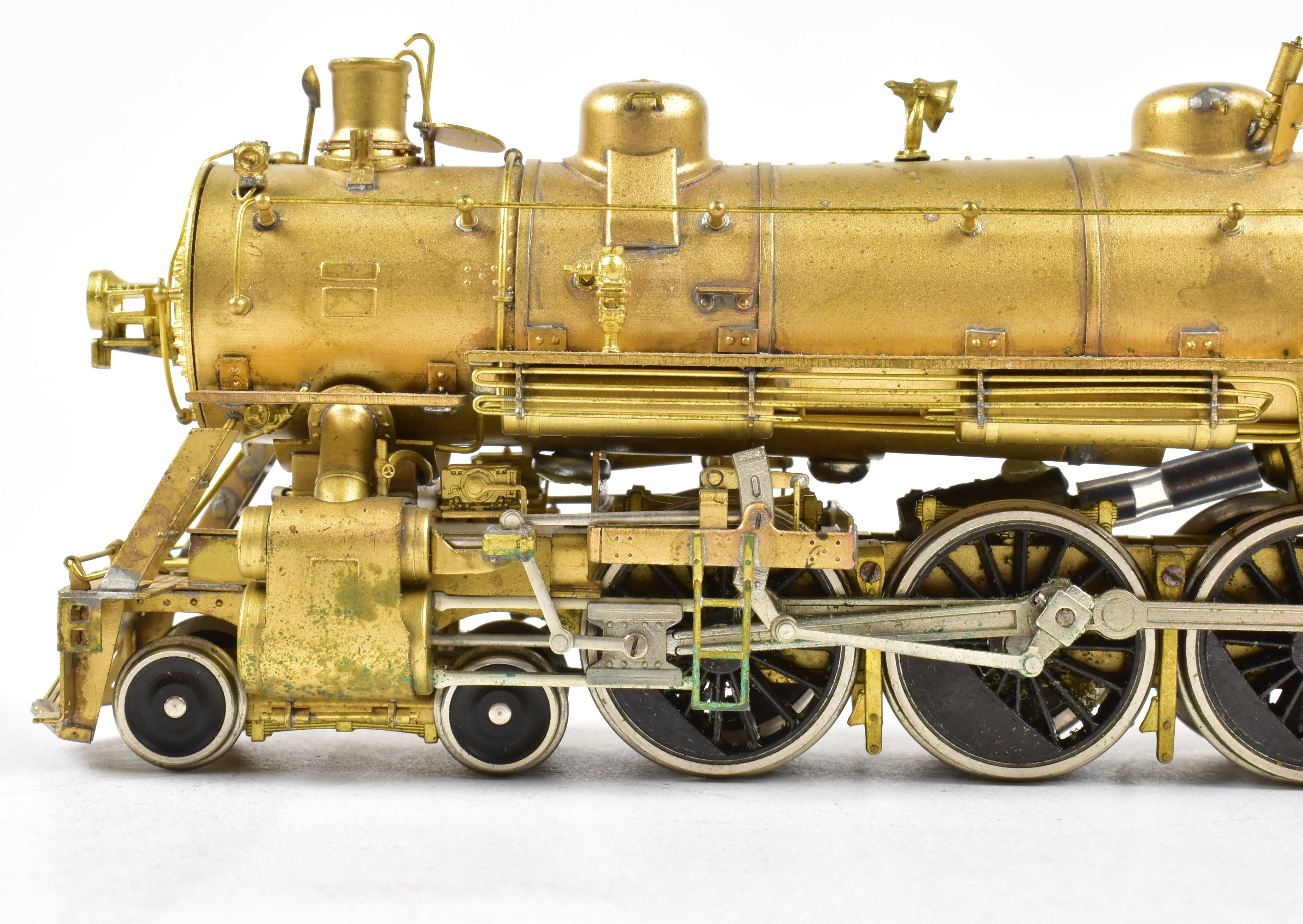 HO Scale Brass Hallmark Models Missouri Kansas Texas 4-6-2 H-3A Pacific Steam Locomotive Model
