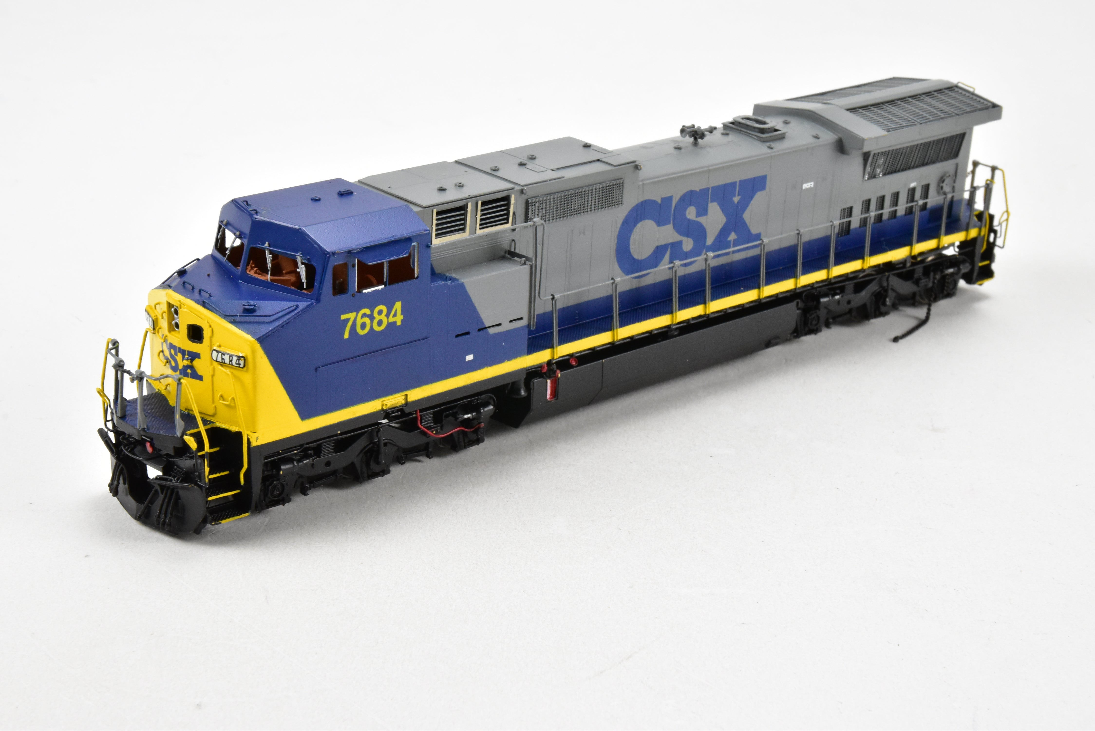 Brass OMI CSX Transportation GE CW40 - 8 Custom Painted #7684 by Overland Models