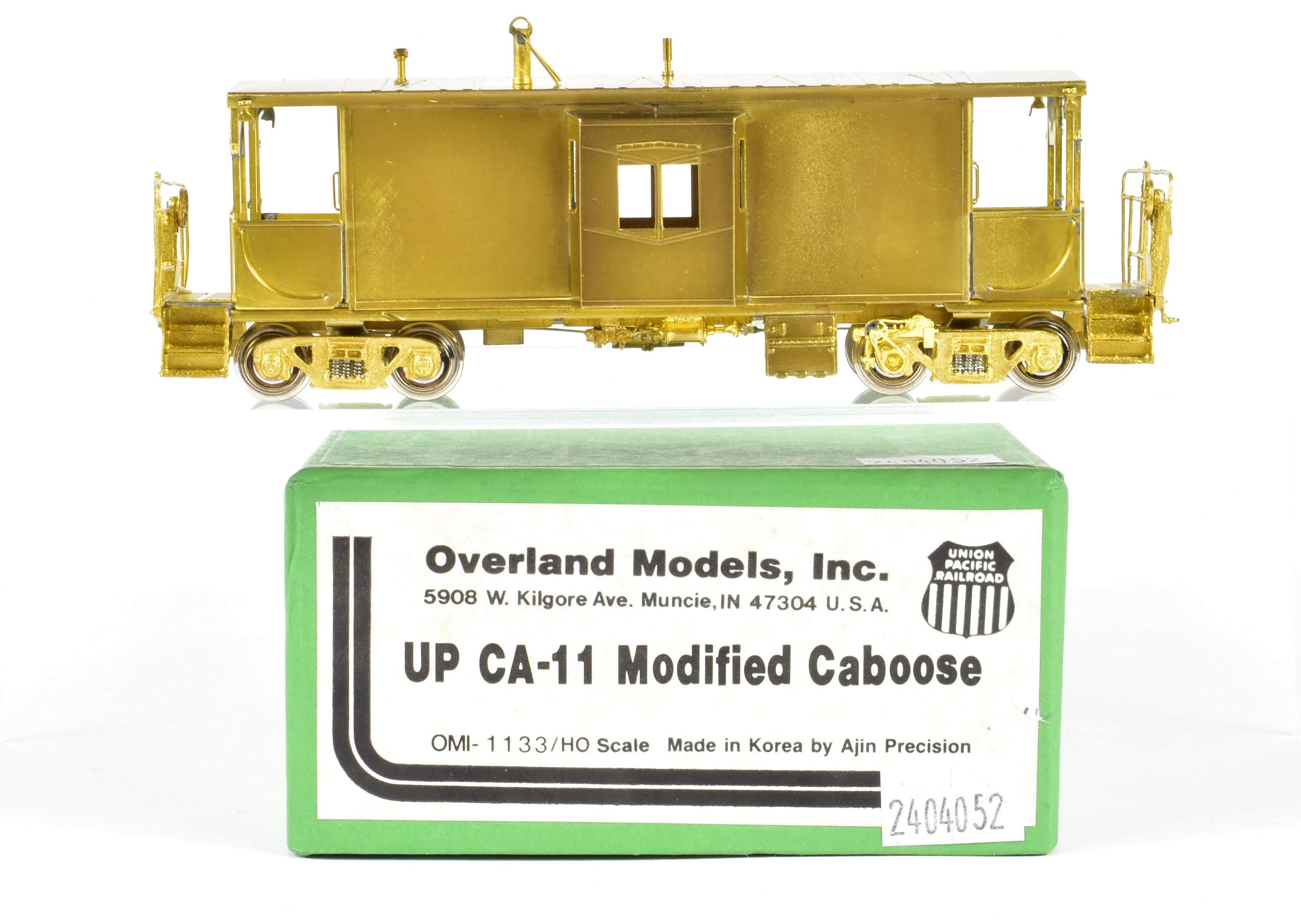 HO Brass OMI UP Union Pacific CA-11M Caboose from 1987 Run