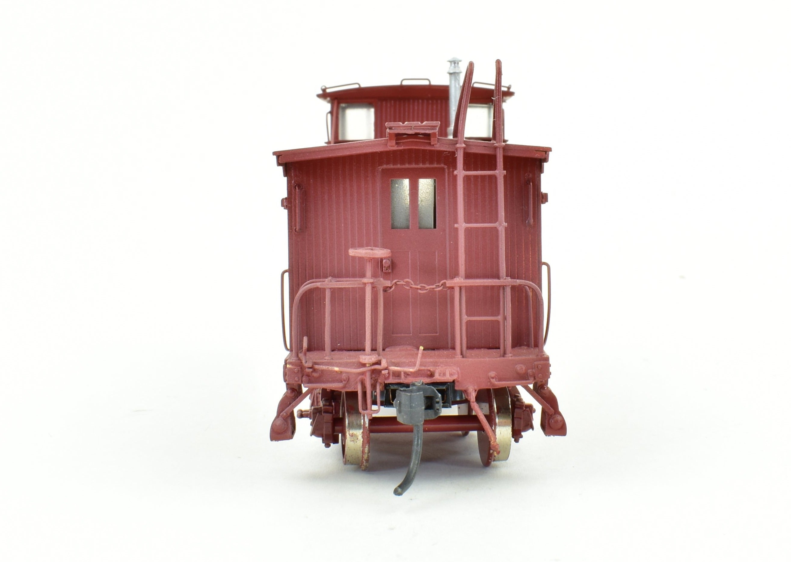 HO Scale Brass Western Pacific Wood Caboose by Overland Models, Custom Painted