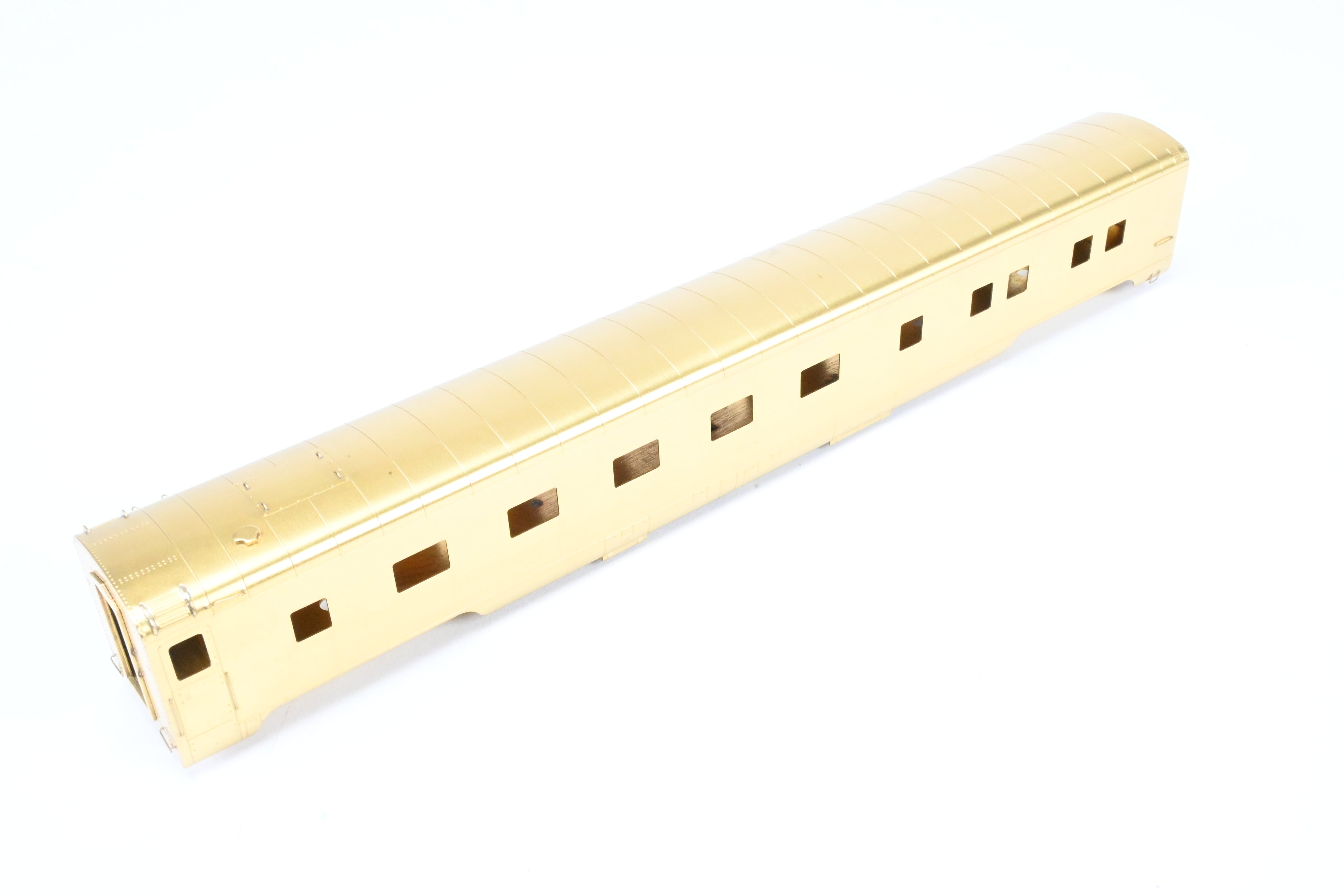 HO Brass Great Brass Fleet NYC - Skirted Pullman 10 - 5 Sleeper Cascade Series, No Trucks
