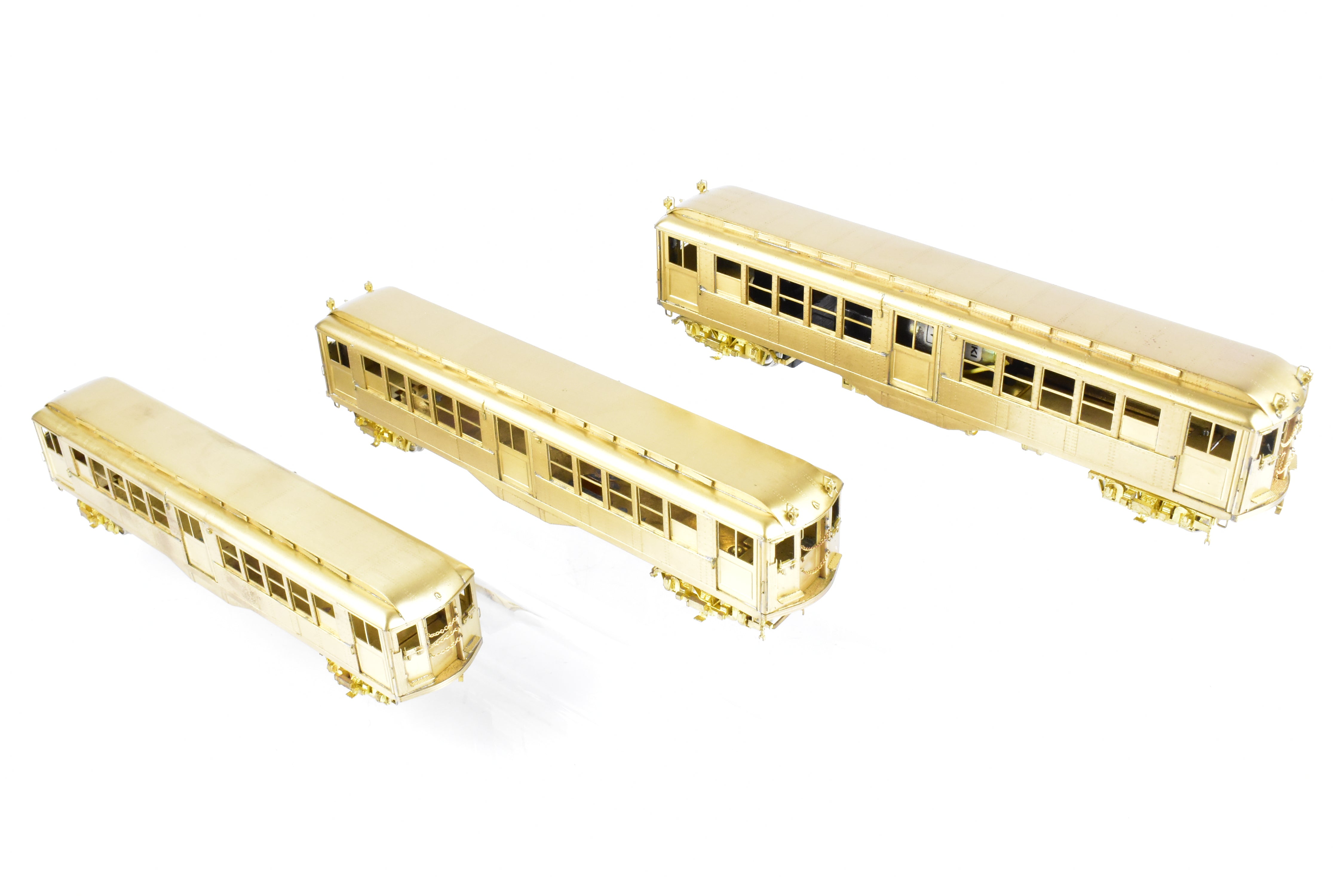 HO Scale Brass IRT New York City Subway 3 - Car Set by WP Car Corp.