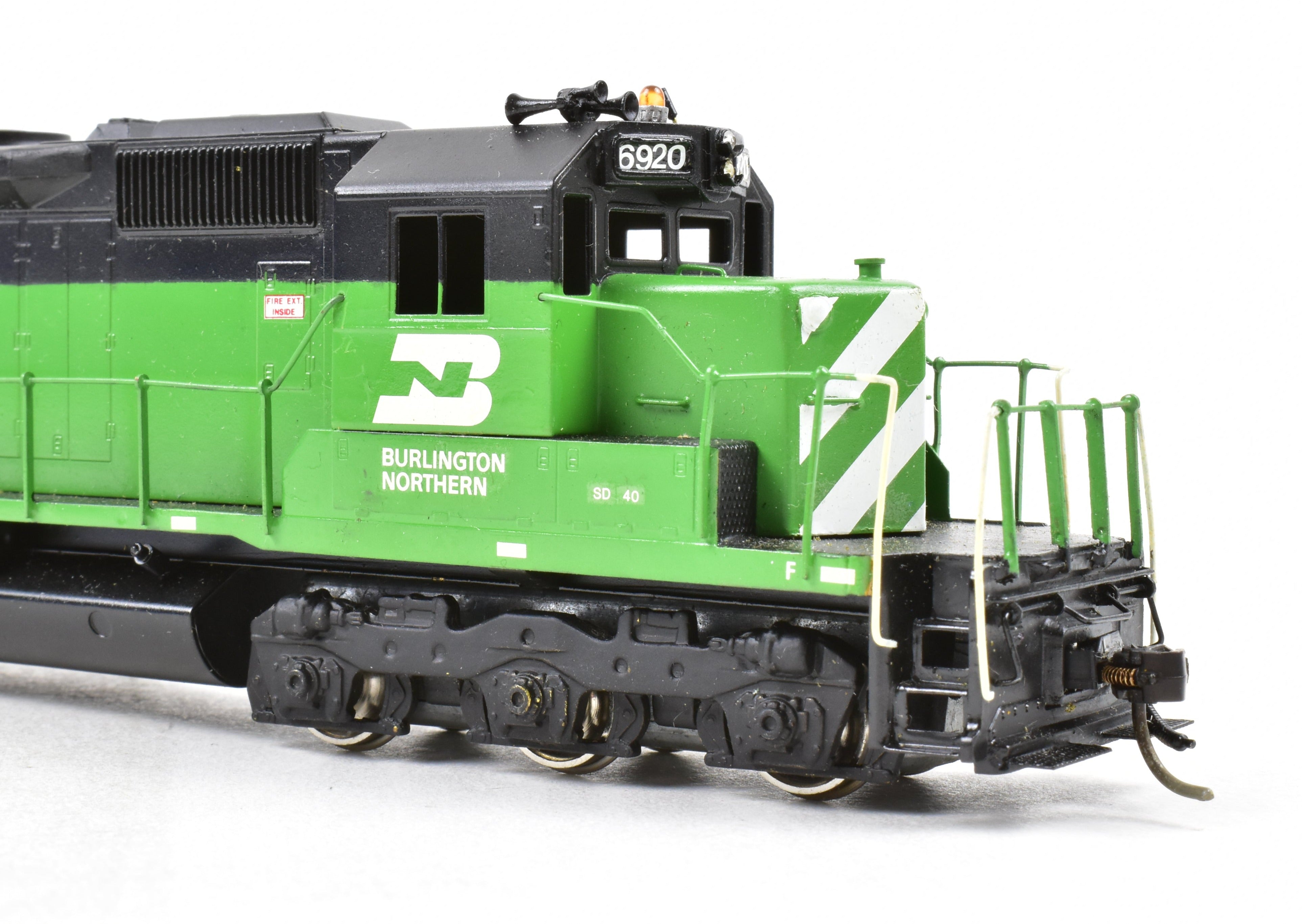 Custom Painted HO Brass Alco Models BN - Burlington Northern EMD SD40 Diesel