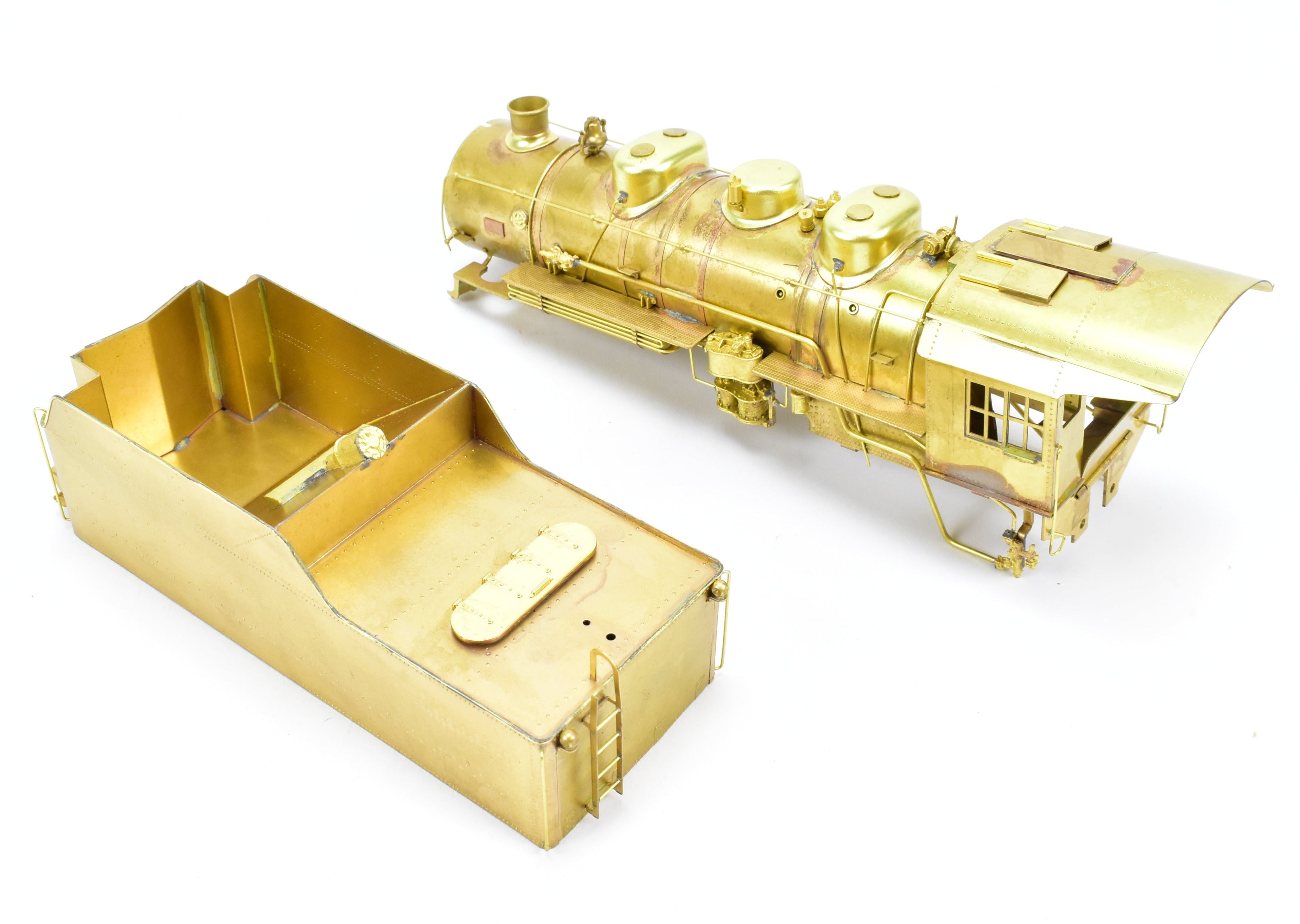 O Scale U.S. Hobbies Brass Model Train - Baltimore & Ohio (B&O) C-16 Class 0-4-0 CP No. 96