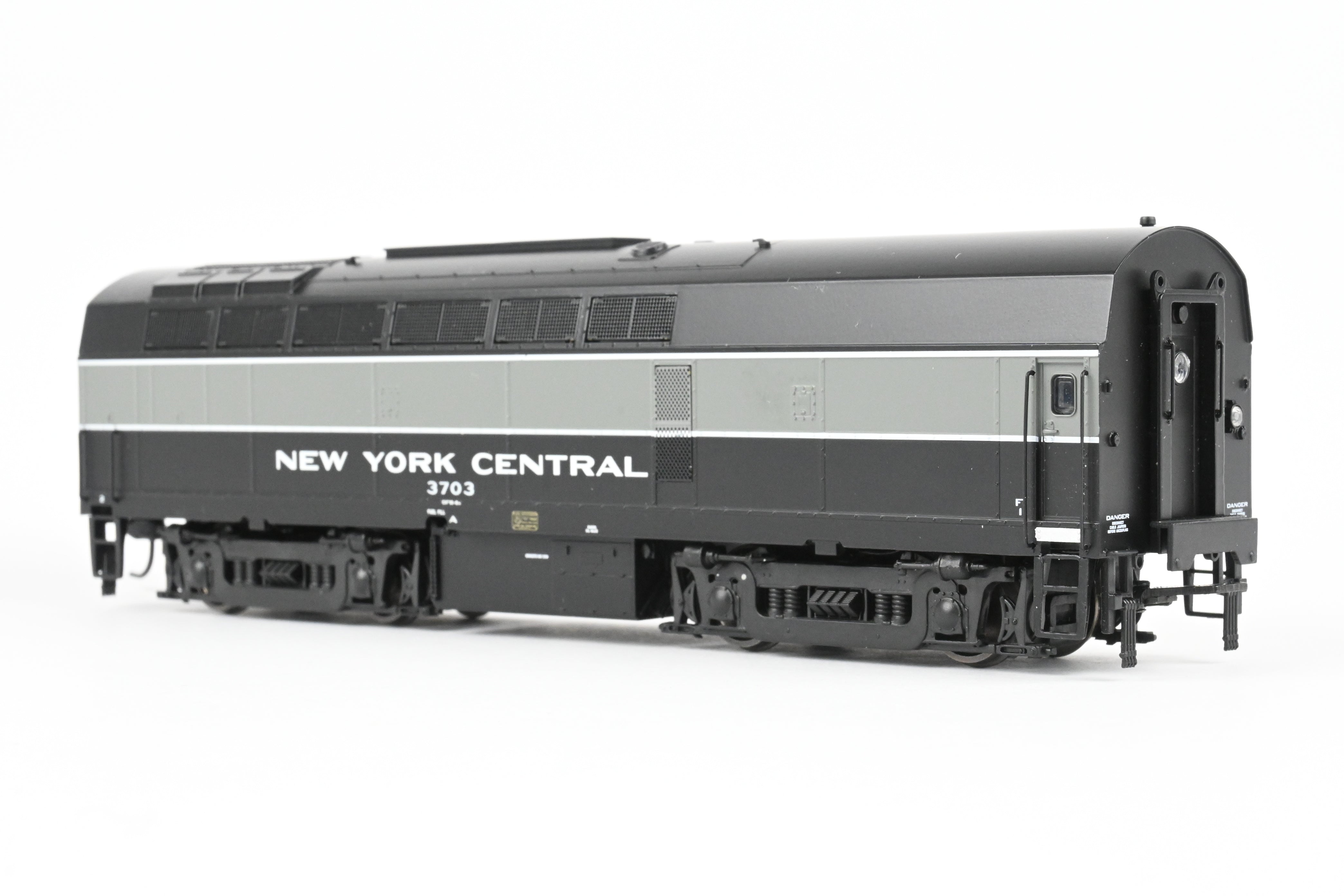 HO Scale Model Train - Broadway Limited Imports New York Central Baldwin RF - 16B Unit with Paragon 3 DCC and Sound, Factory - Painted Lighting Stripes, FP No. 3703