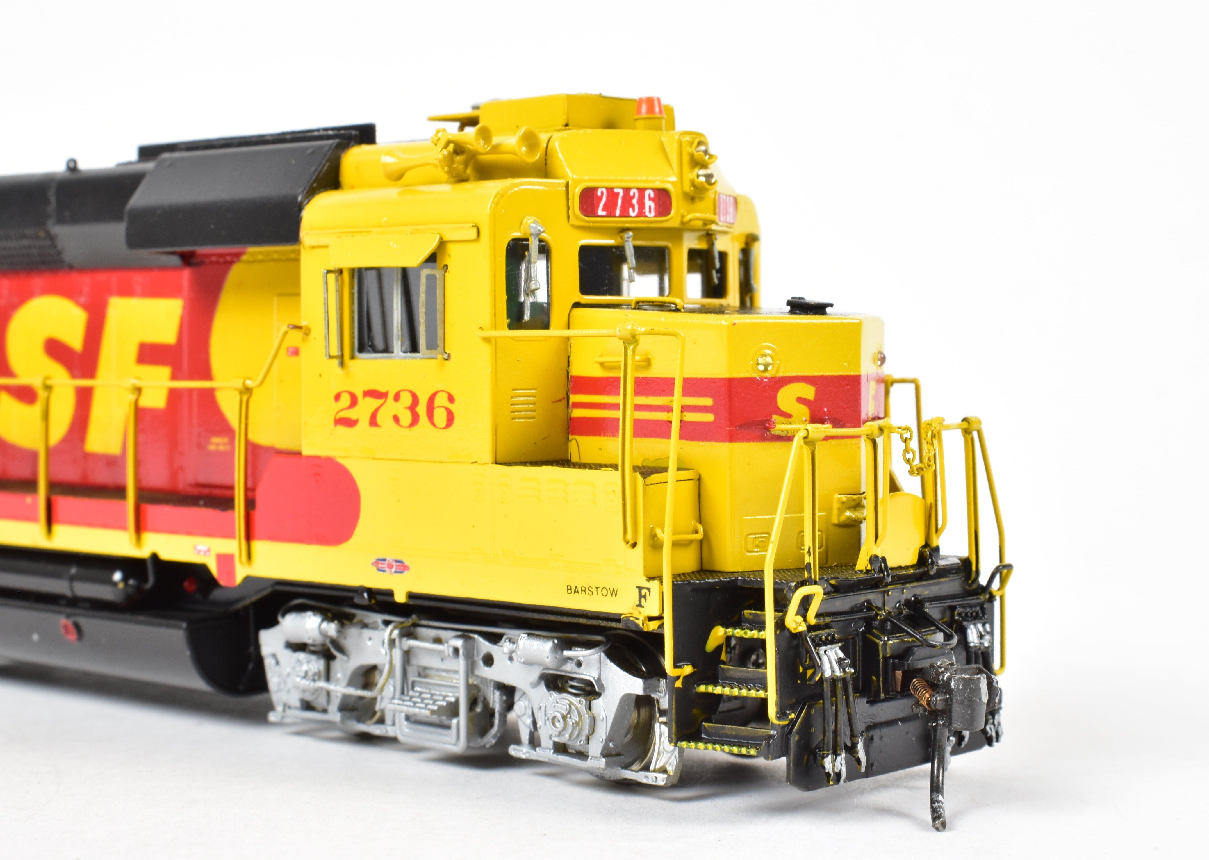 HO Scale Brass Model Train by Overland Models Inc. (OMI) - AT&SF Santa Fe EMD GP30u Rebuild in SPSF Merger Kodachrome Paint Scheme