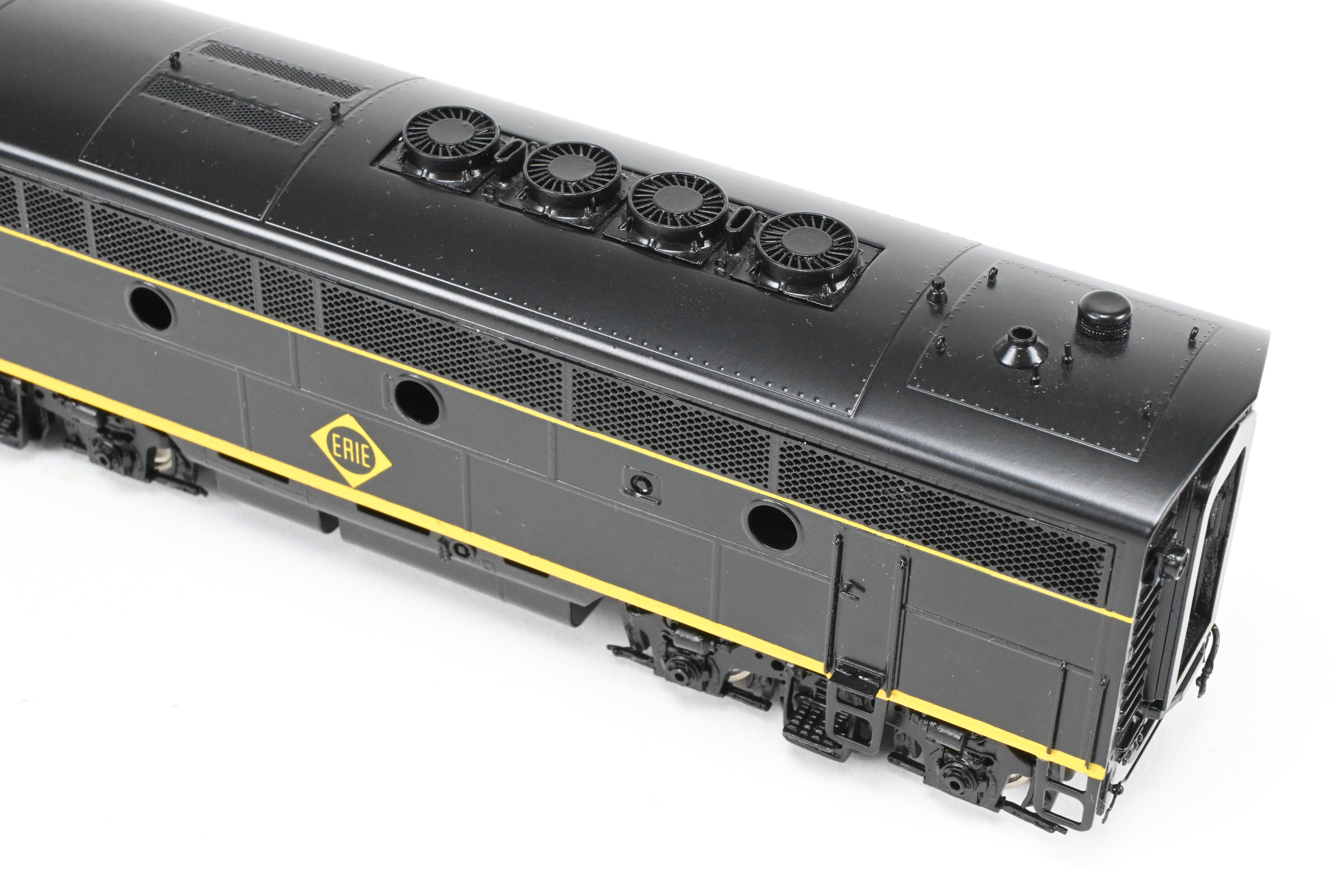 HO Scale Brass Erie Railroad EMD F3A/F3B/F3A 1500 HP Phase II/III FP Set by Oriental Limited