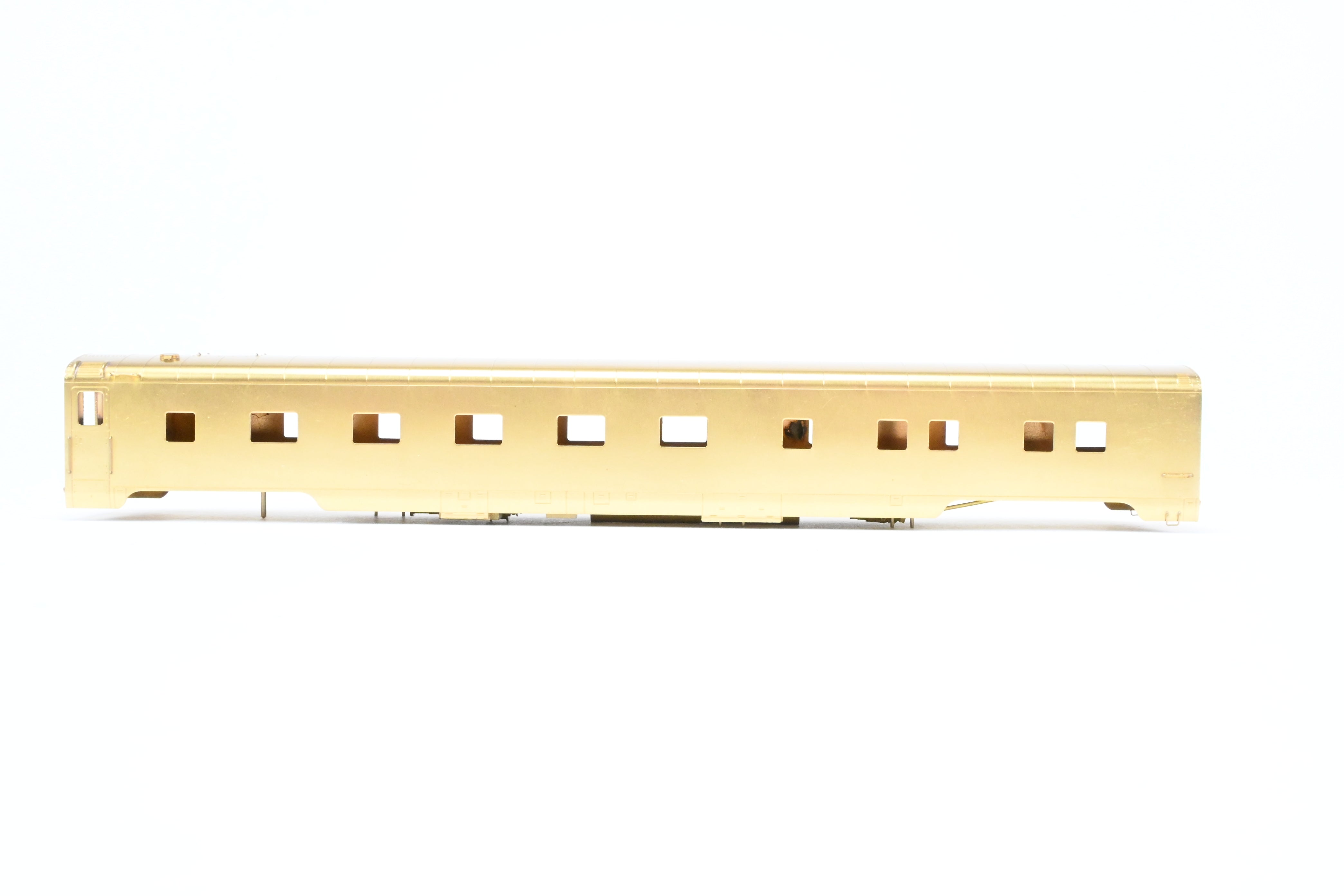 HO Brass Great Brass Fleet NYC - Skirted Pullman 10 - 5 Sleeper Cascade Series, No Trucks