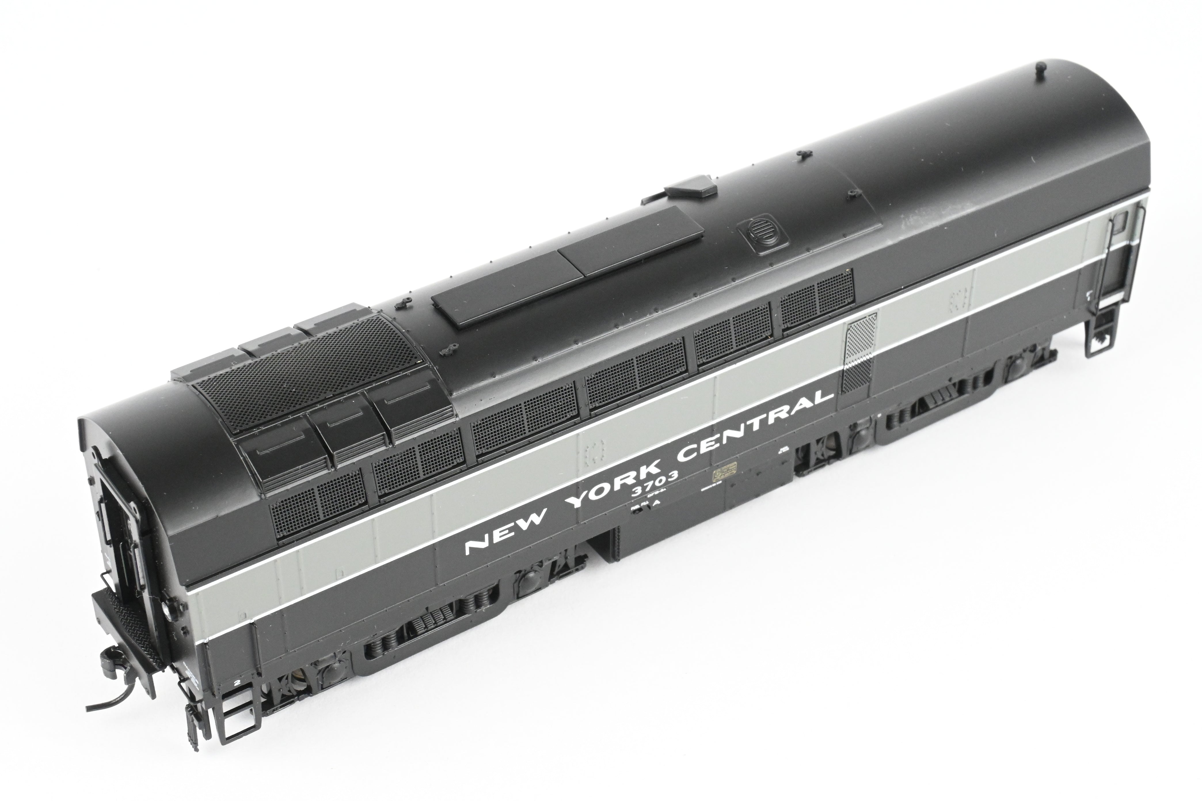 HO Scale Model Train - Broadway Limited Imports New York Central Baldwin RF - 16B Unit with Paragon 3 DCC and Sound, Factory - Painted Lighting Stripes, FP No. 3703