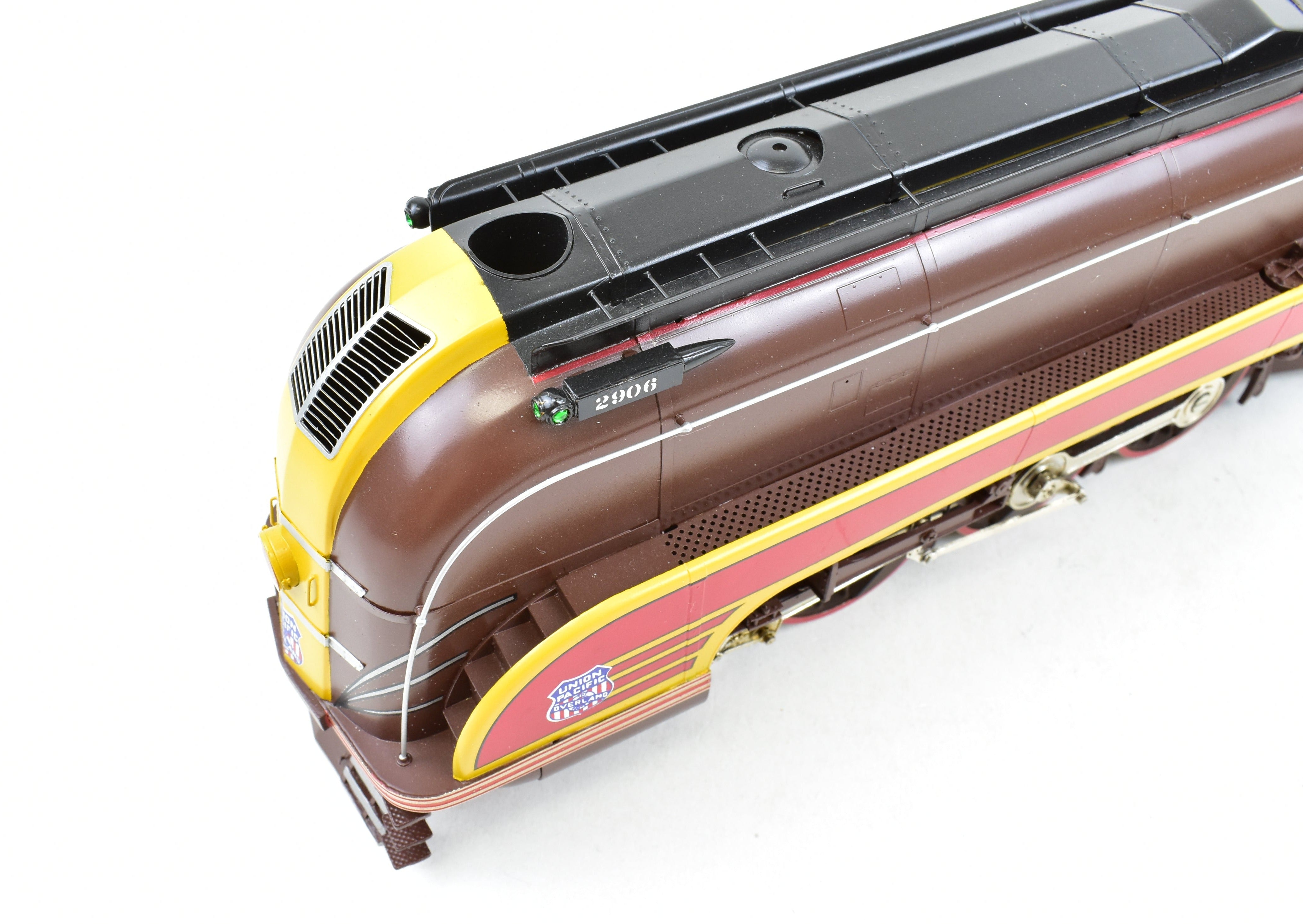 O Scale Brass Model Train - Overland Models, Inc. Union Pacific 2906 4-6-2 Streamlined Forty-Niner Factory Painted by OMI