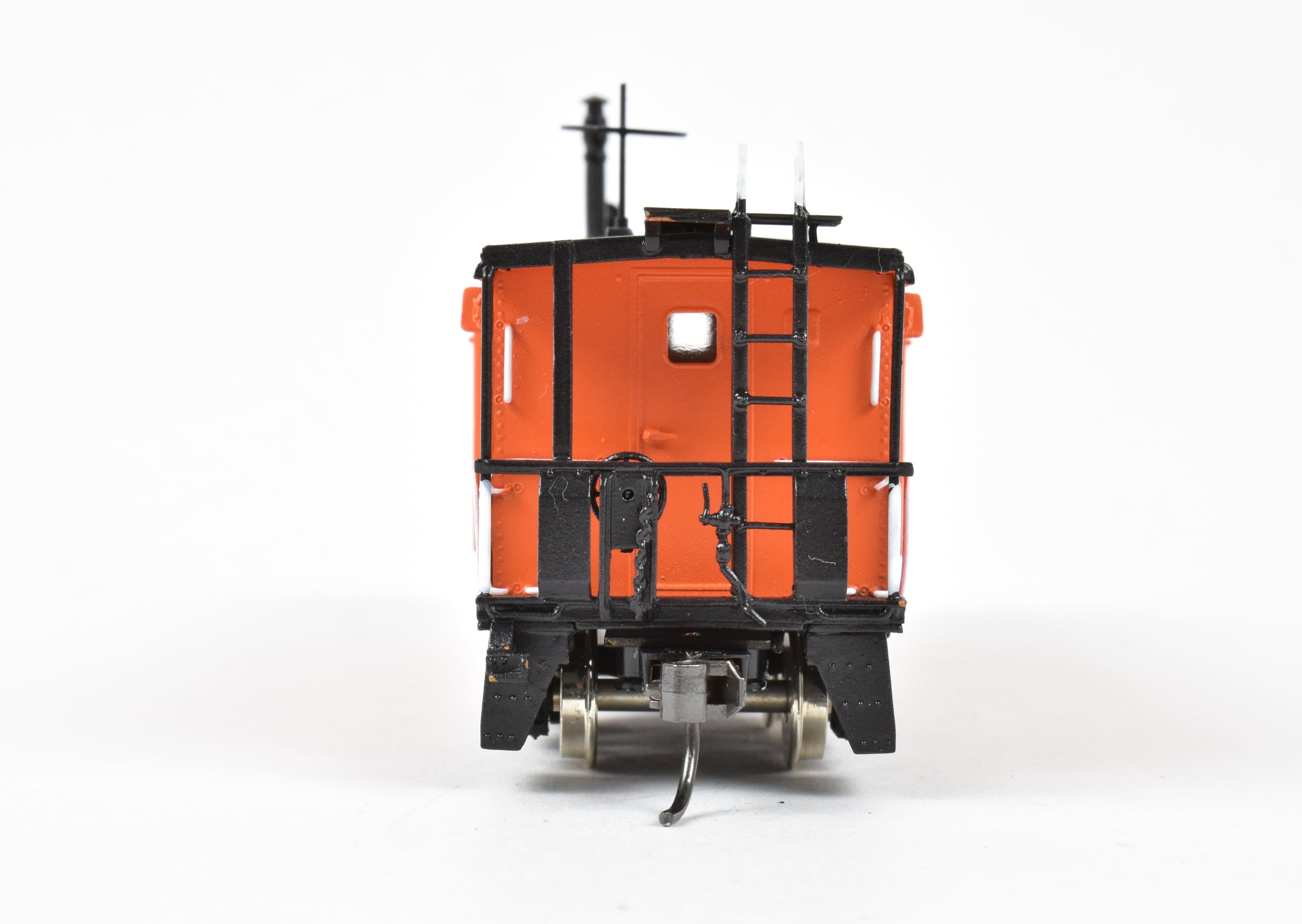 HO Brass OMI - Overland Models MILW Riveted Bay Window Caboose No. 992151