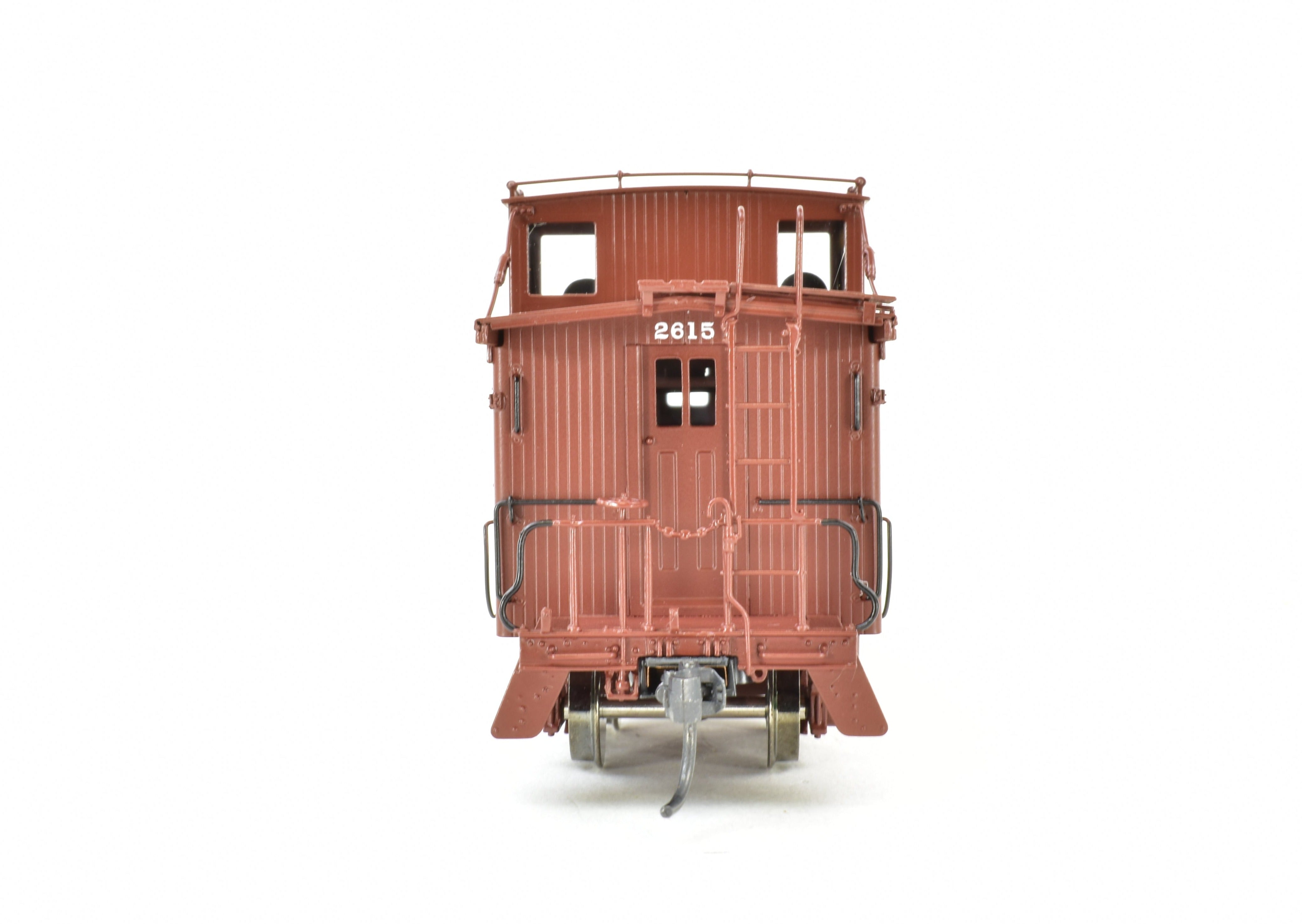 HO Scale Brass Wabash Wood Side Caboose FP #2615 by OMI Overland Models