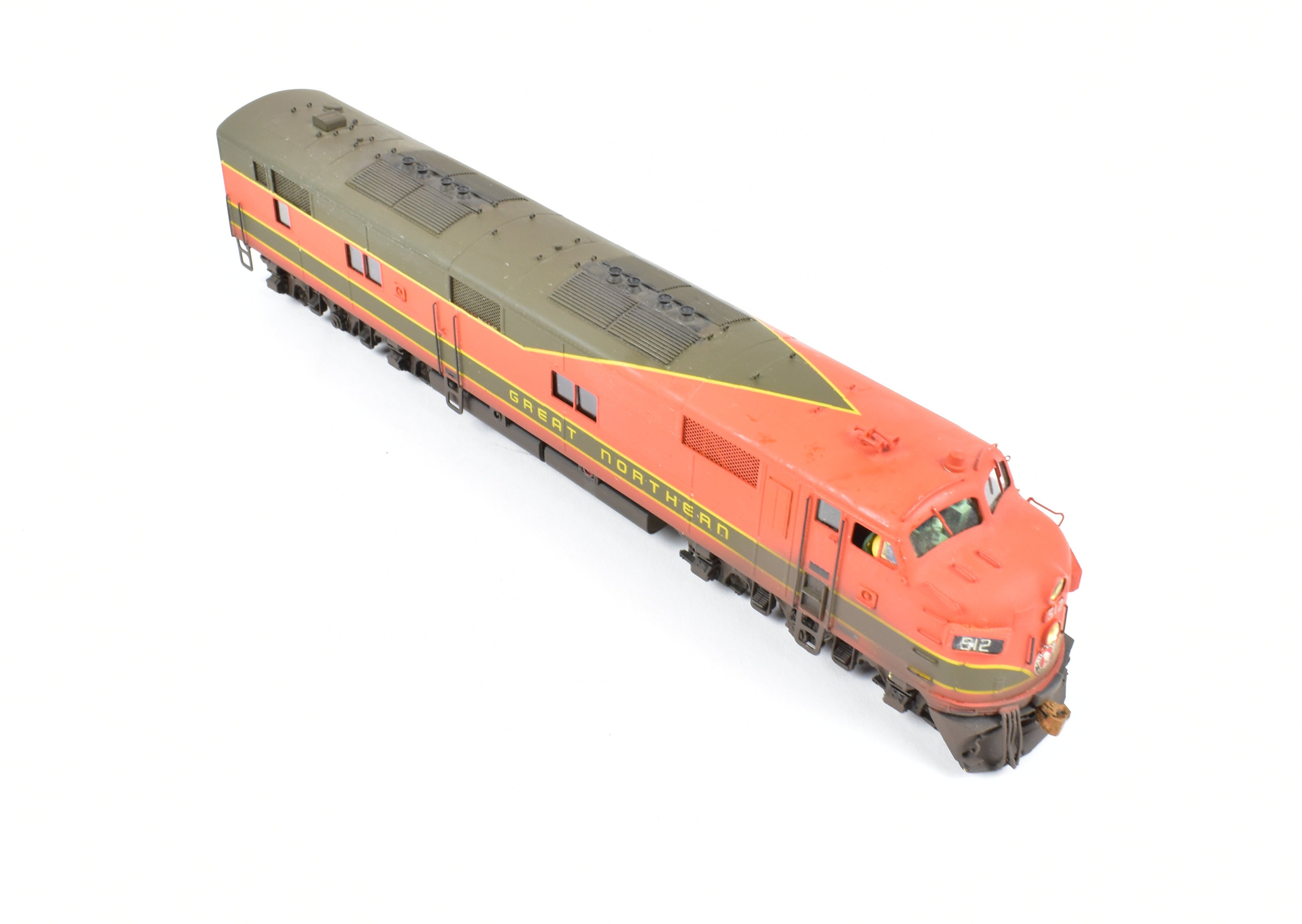HO Brass Oriental Limited GN - Great Northern EMD E7A 2000 Phase II #512 Factory - Painted Model