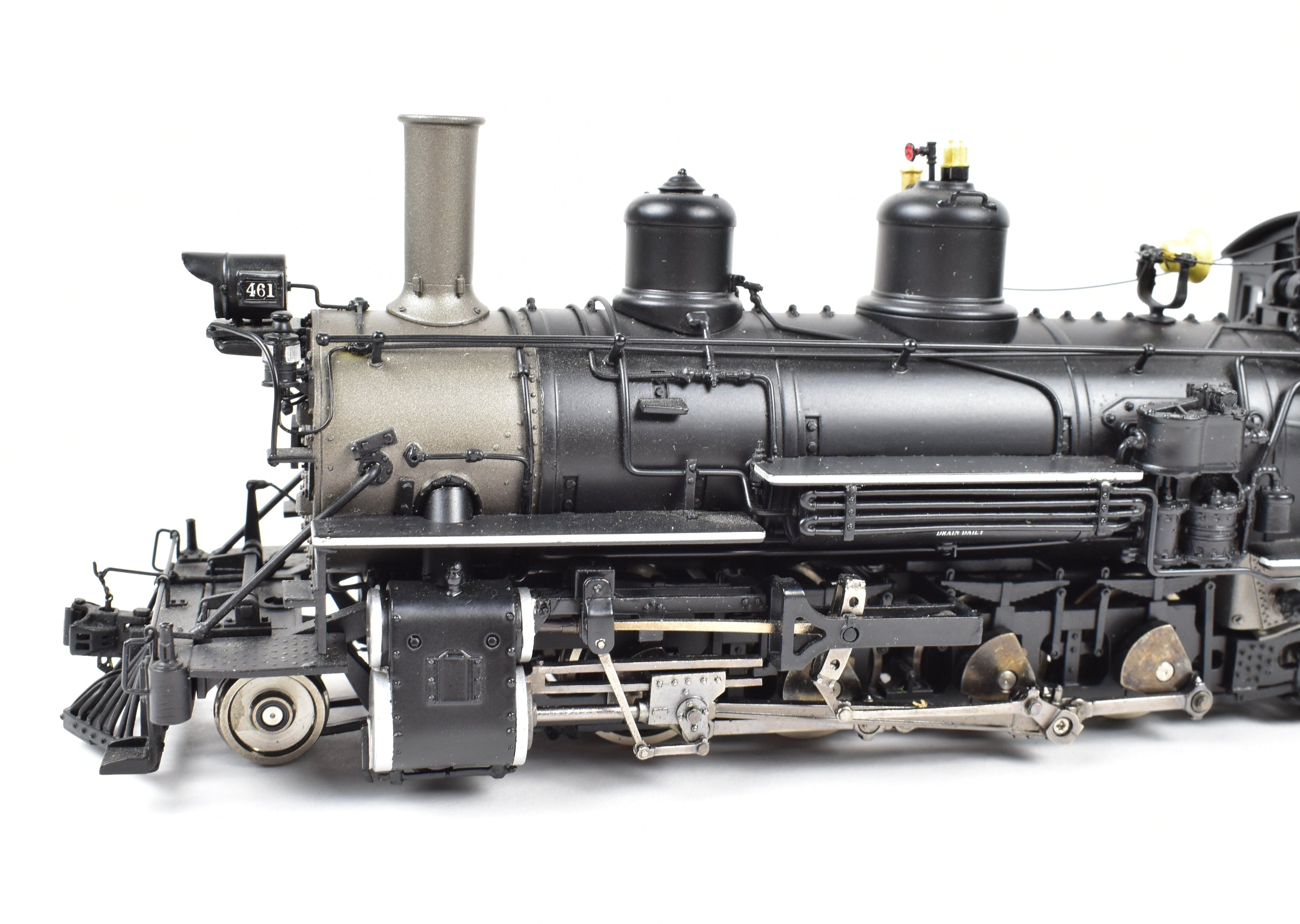 On30 Hybrid Brass MMI Rio Grande Southern K - 27 2 - 8 - 2 Locomotive #461