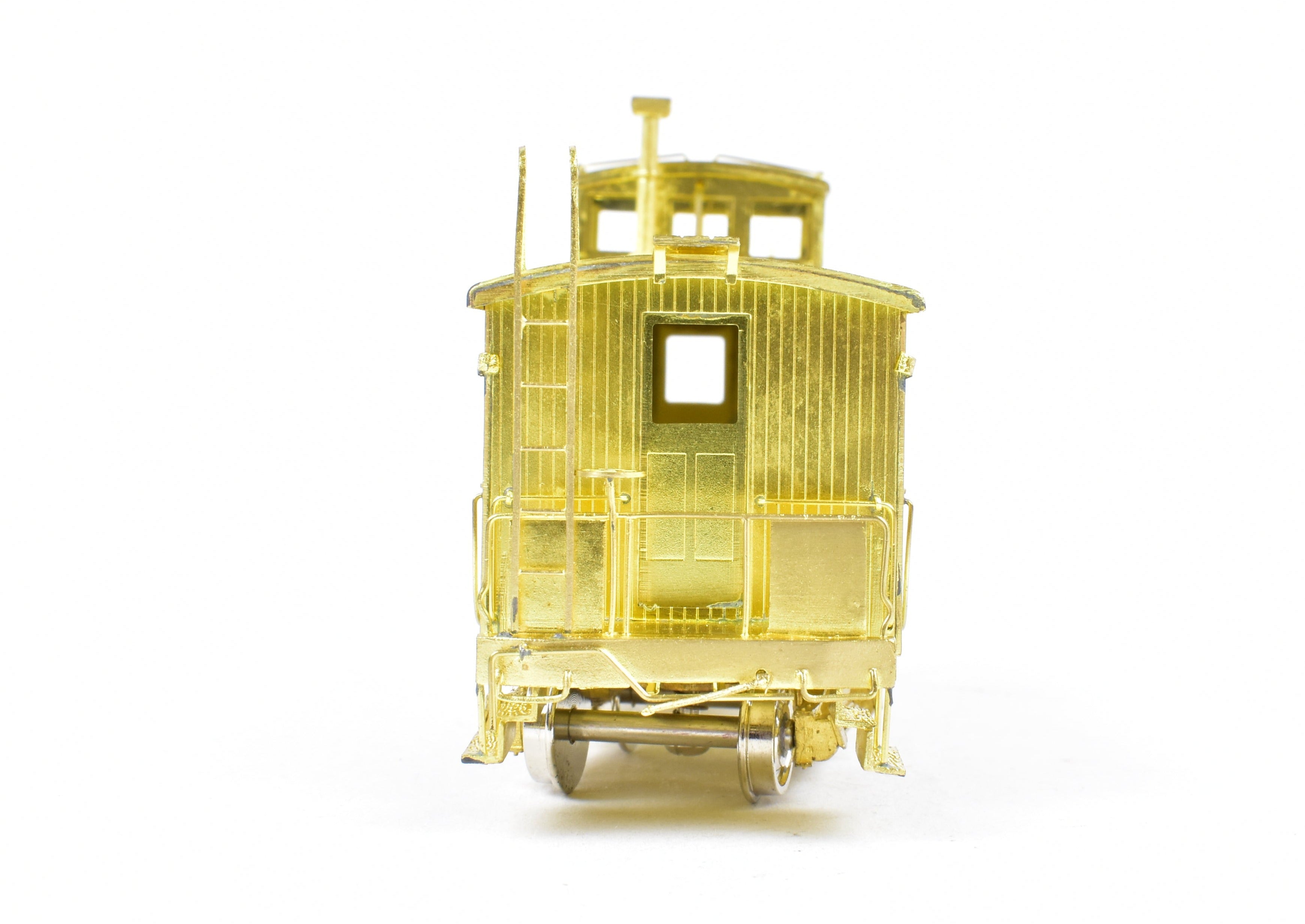 HO Scale Brass Canadian Pacific Railway Bay Window Wood Sheath Caboose by Van Hobbies
