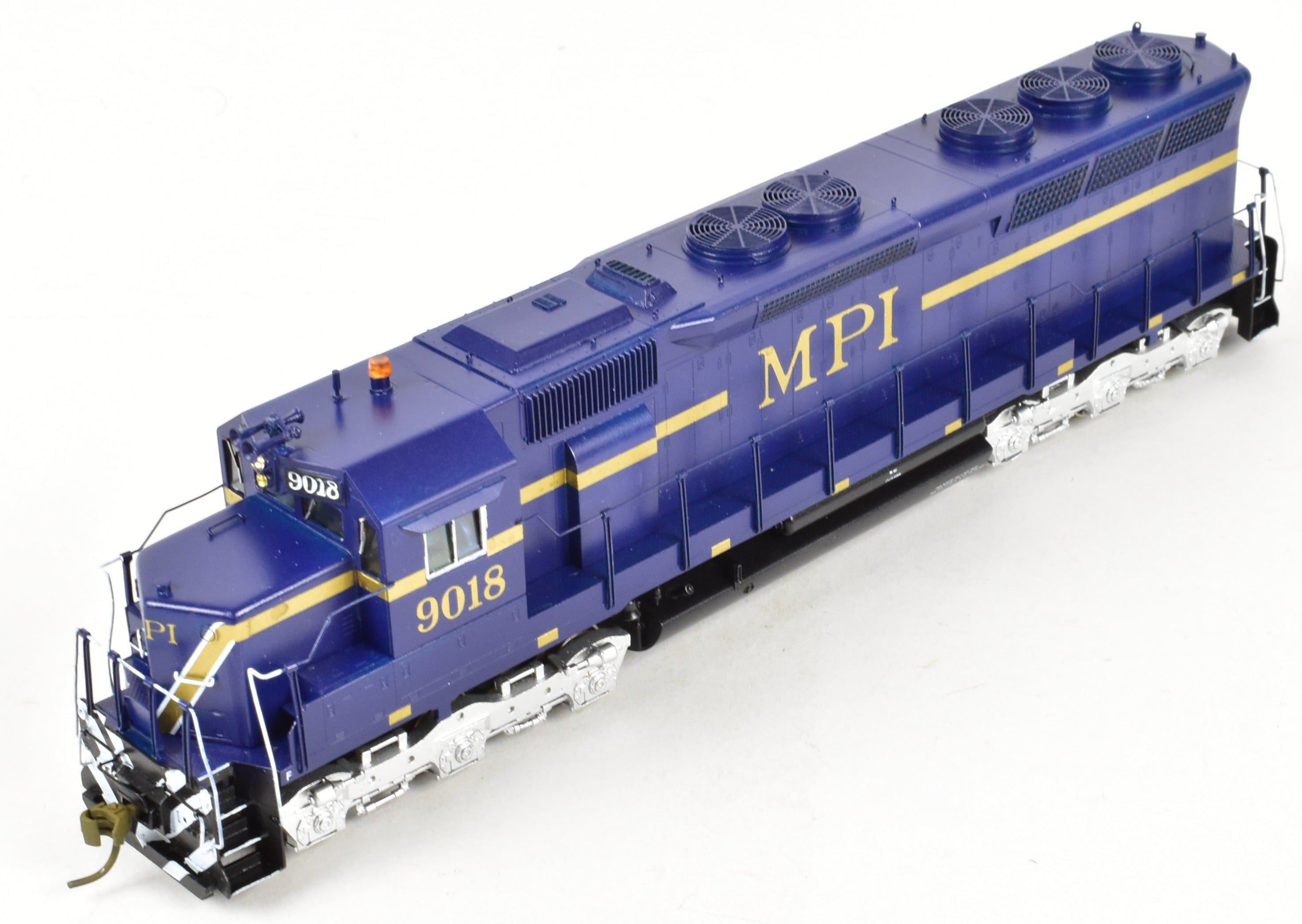 HO Scale Brass Hallmark Models MPI - Motive Power International EMD SD45 Diesel Locomotive Standard Version with C/P No. 9018