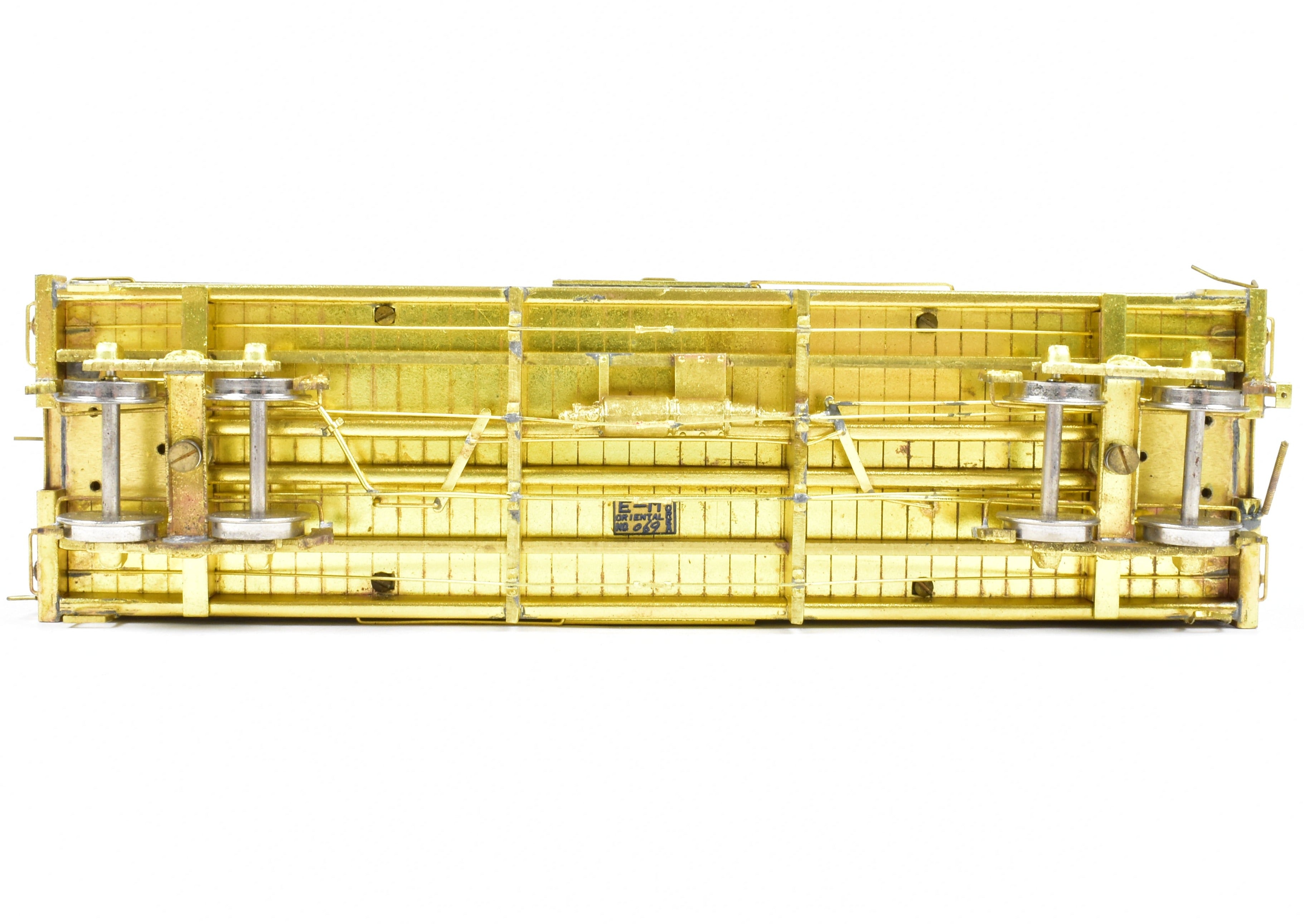 Empire Midland On3 Brass Denver & Rio Grande Western 30' Stock Car Model