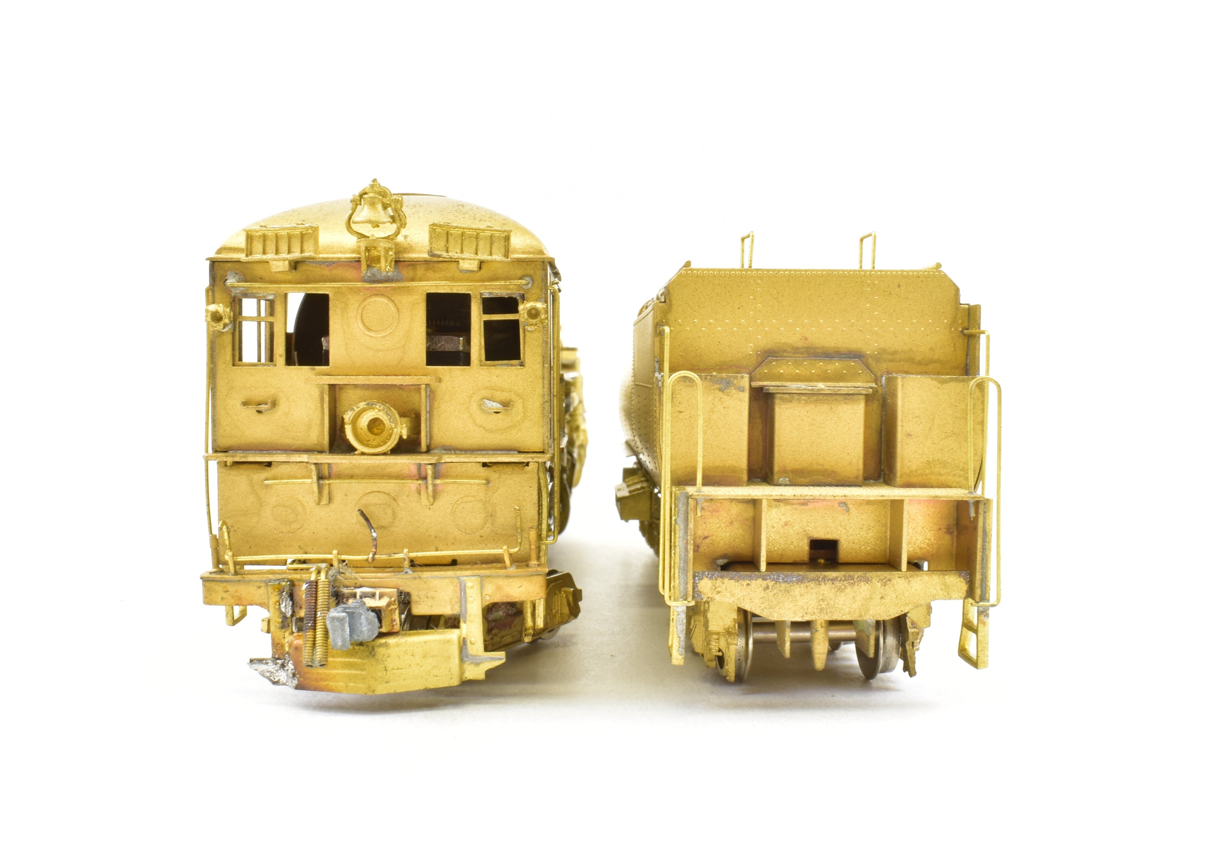 HO Scale Brass Model Train by Westside Model Co., Southern Pacific Class AC - 4 4 - 8 - 8 - 2 Cab Forward Locomotive from 1977 Production Run