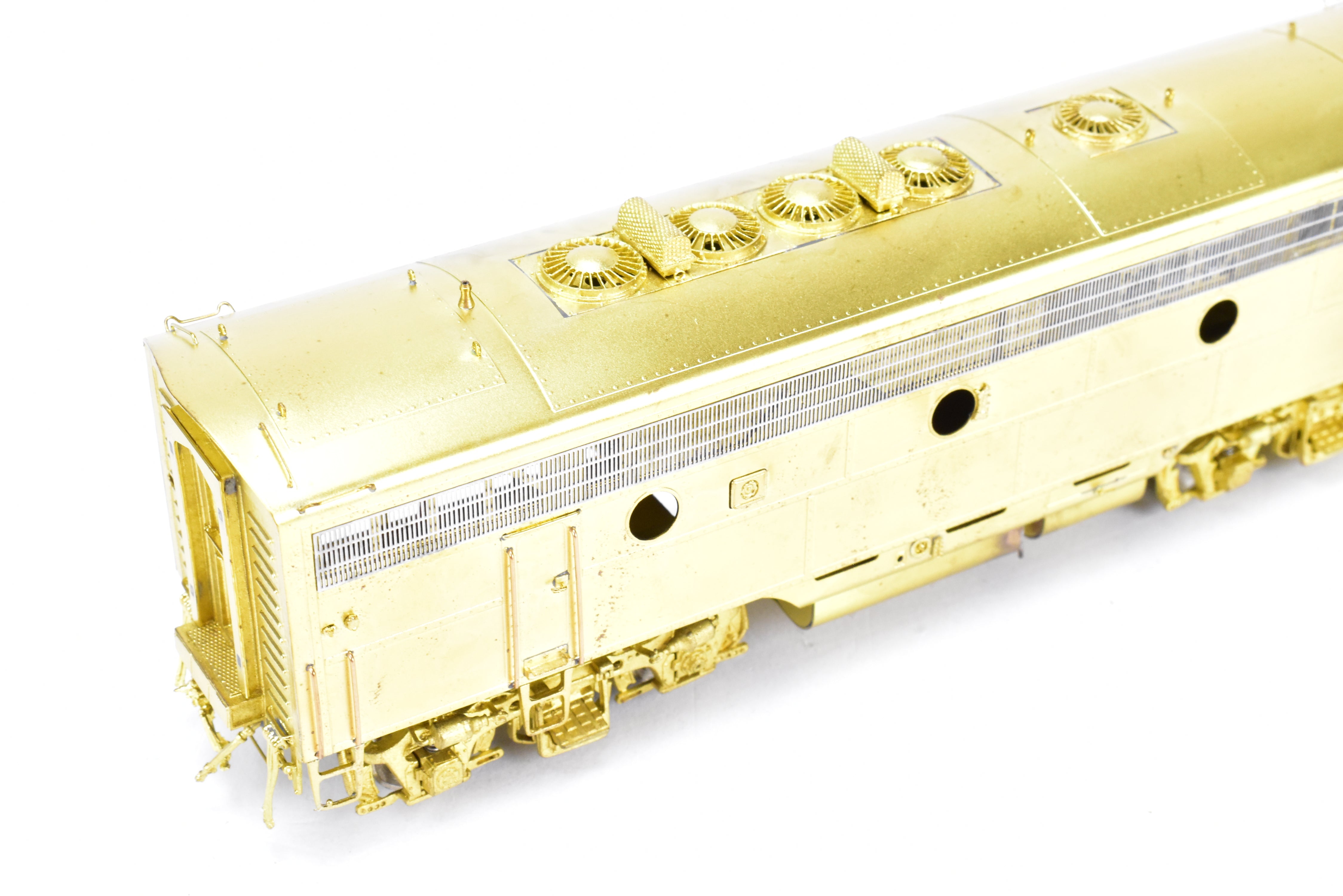 HO Scale Brass Model Train Set by Overland Models Inc. - Union Pacific EMD F7 A/B Freight Locomotives from the Late 1950's Era