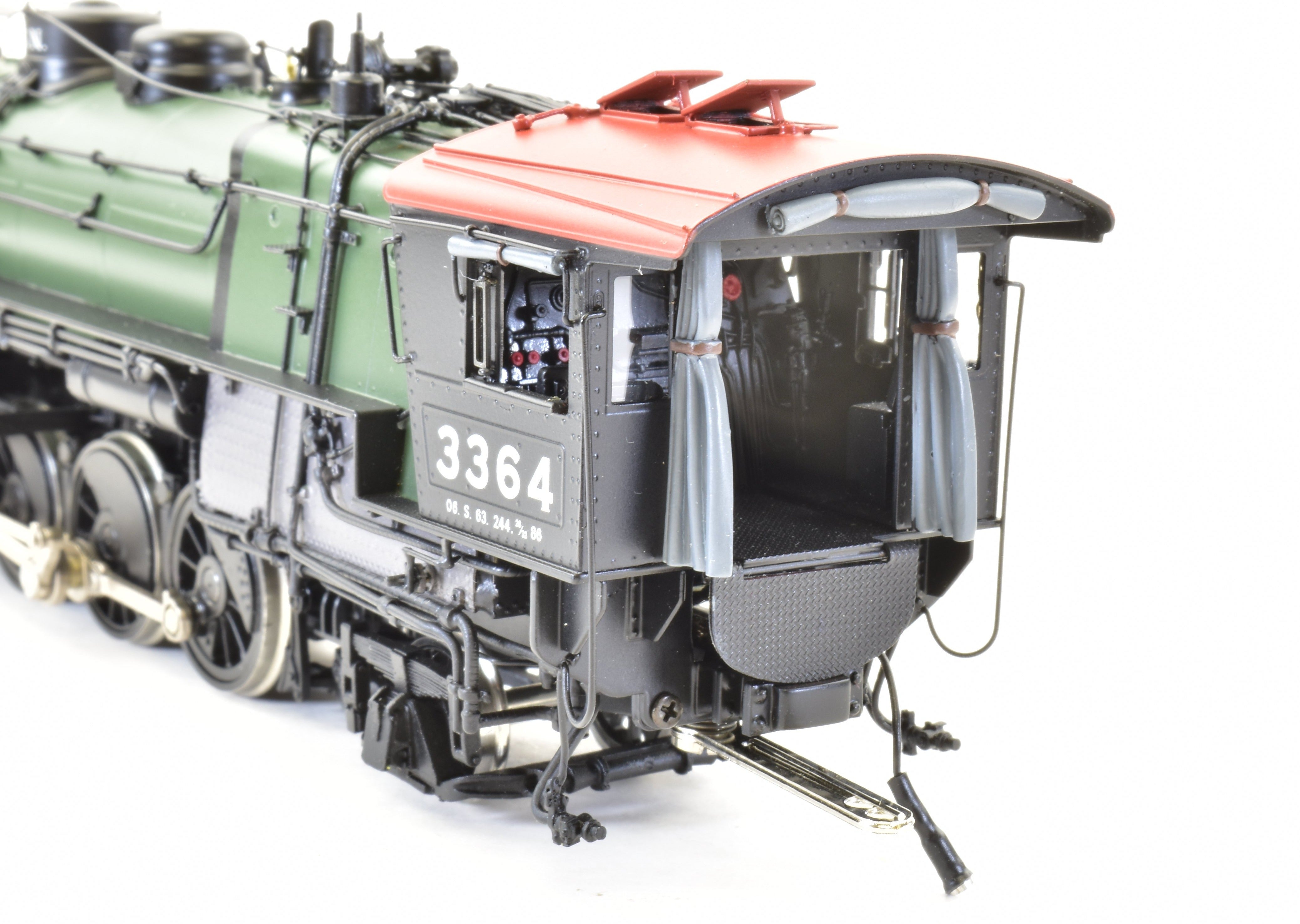 HO Scale Brass Model Train Engine - W&R Enterprises Great Northern O - 6 2 - 8 - 2 Version 2, FP #3364