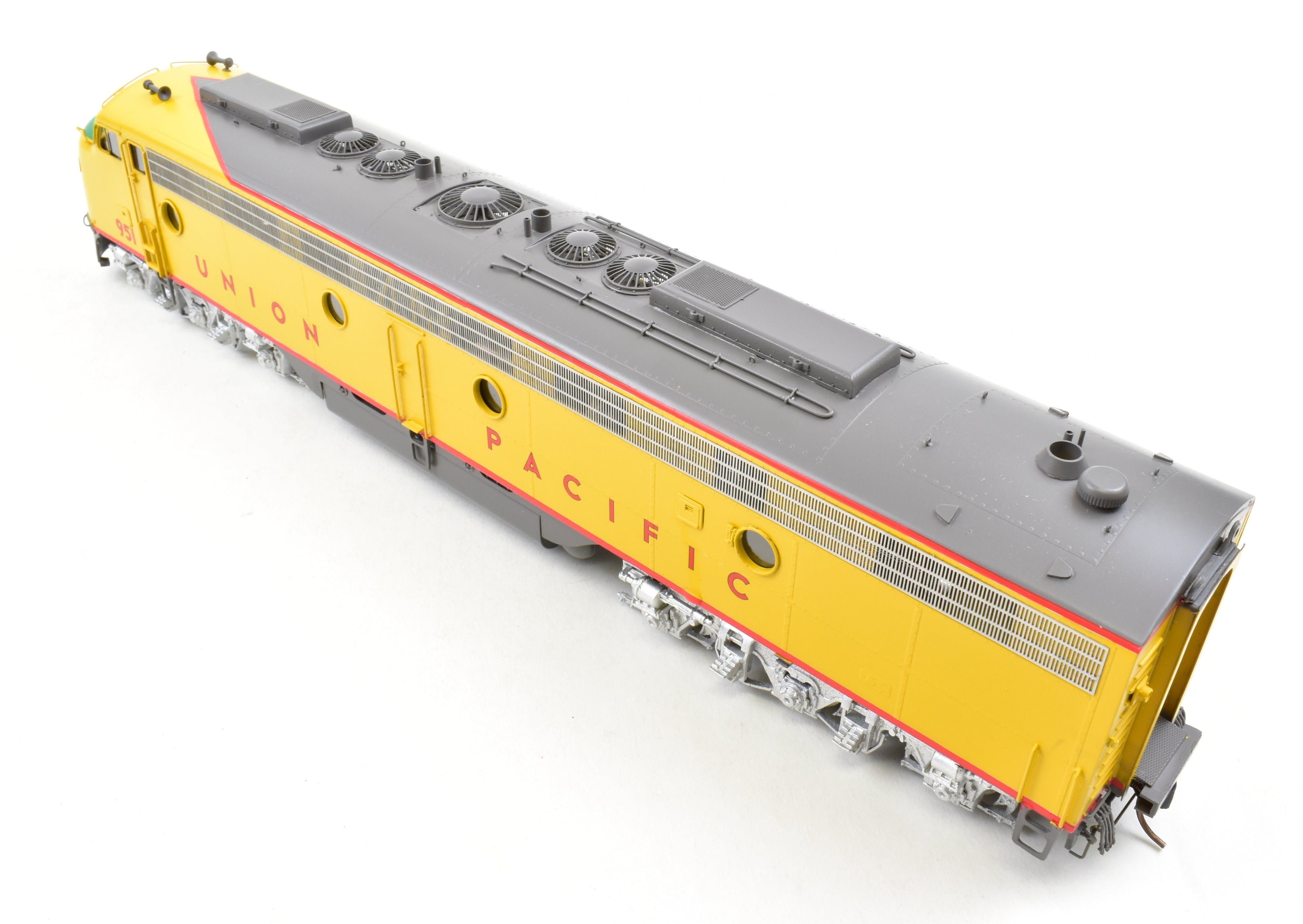 S Scale Brass Union Pacific (UP) EMD E8/9 A-Unit Model by River Raisin Models with Factory Painted Finish