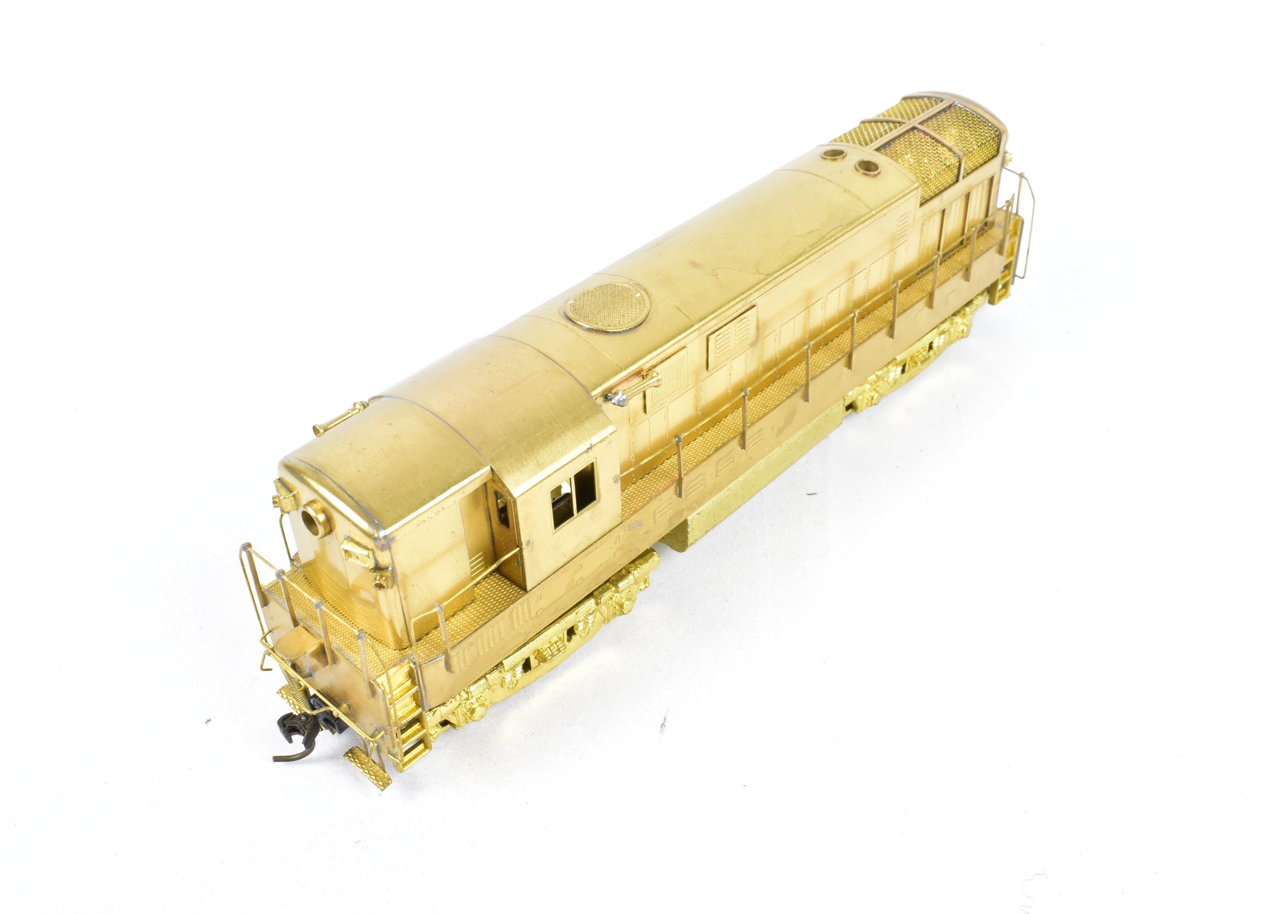 1970s HO Brass Red Ball Baby Trainmaster H-16-44 Model by Fairbanks Morse