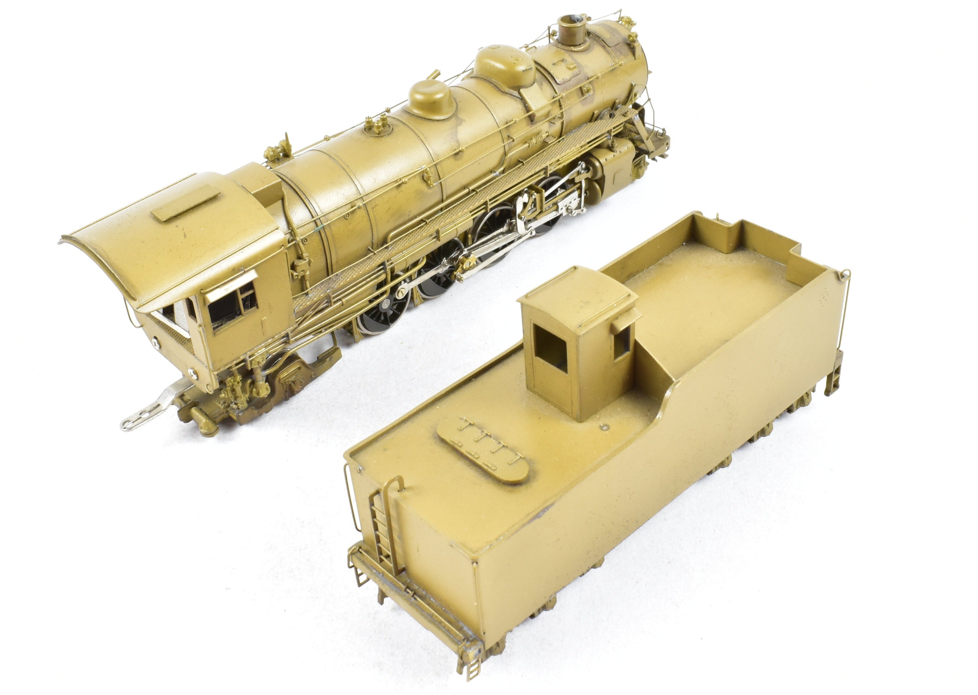 HO Scale Brass Hallmark Models Frisco 2-8-2 Mikado Locomotive