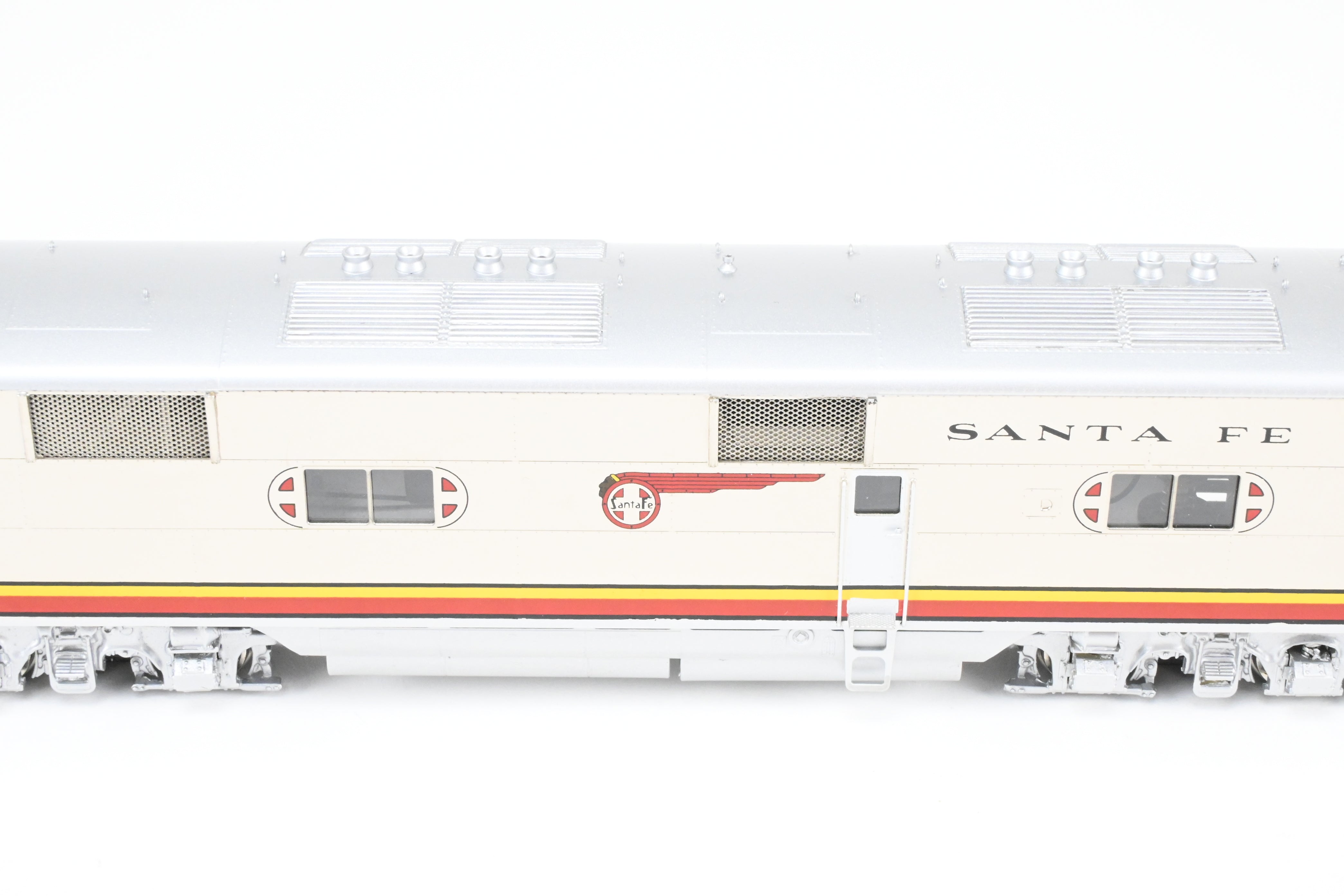 HO Scale Brass Conventional Cylinder - Challenger Imports ATSF - Santa Fe EMD E6 A/B Set with Plating and Painting, No. 14