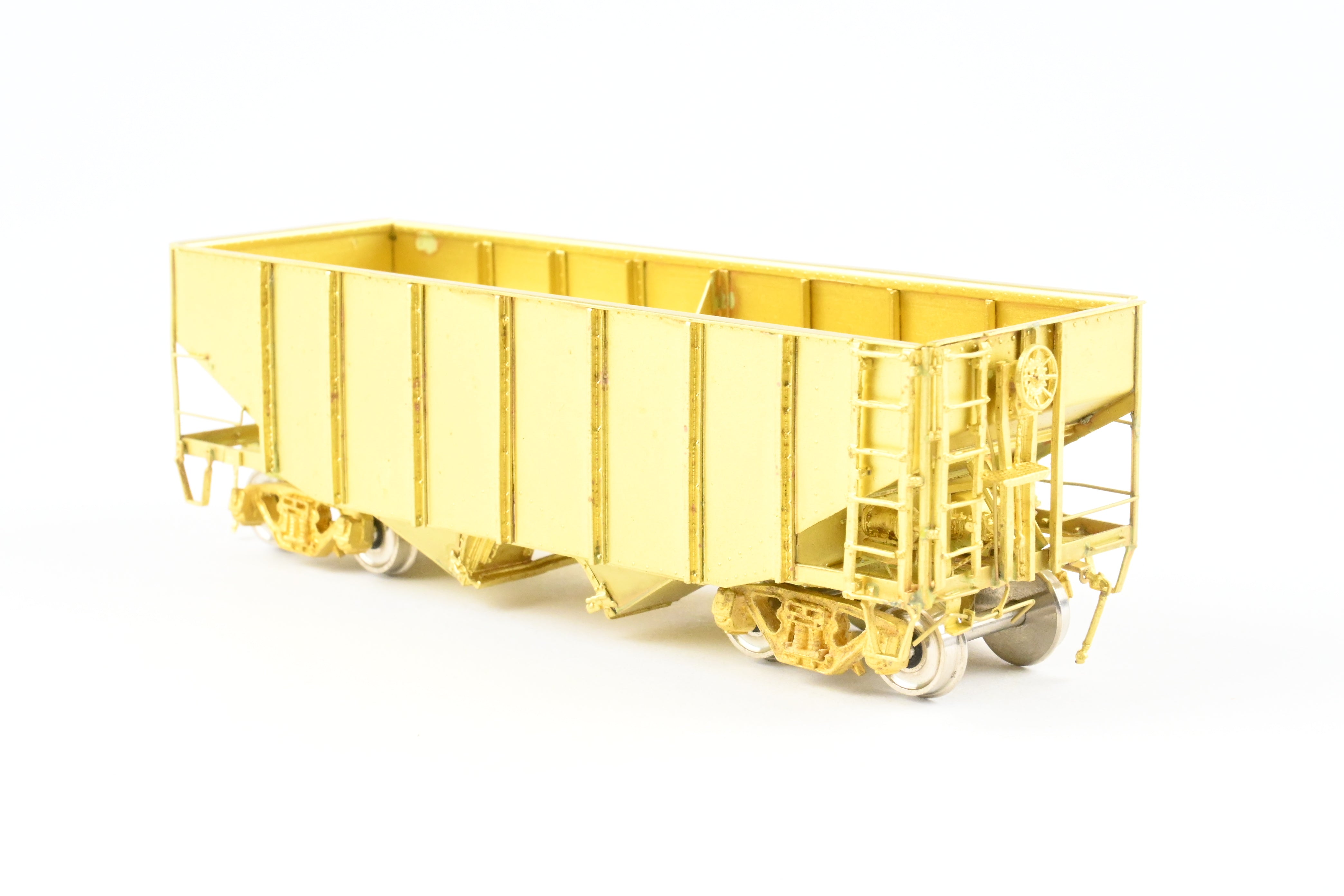 OMI - Overland Models, Inc. 55-Ton 2-Bay Western Maryland HO Brass Hopper Car