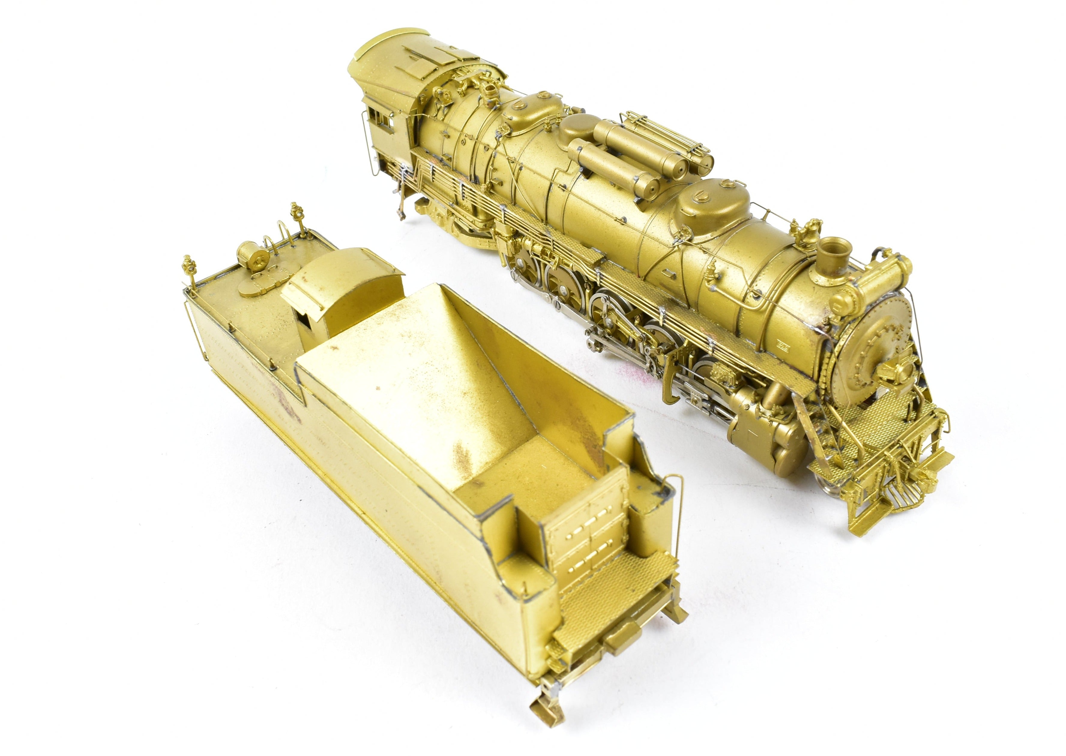 HO Scale Brass Key Imports DM&IR - Duluth Missabe and Iron Range Class 2 - 10 - 2 Santa Fe Model in As - Is Condition