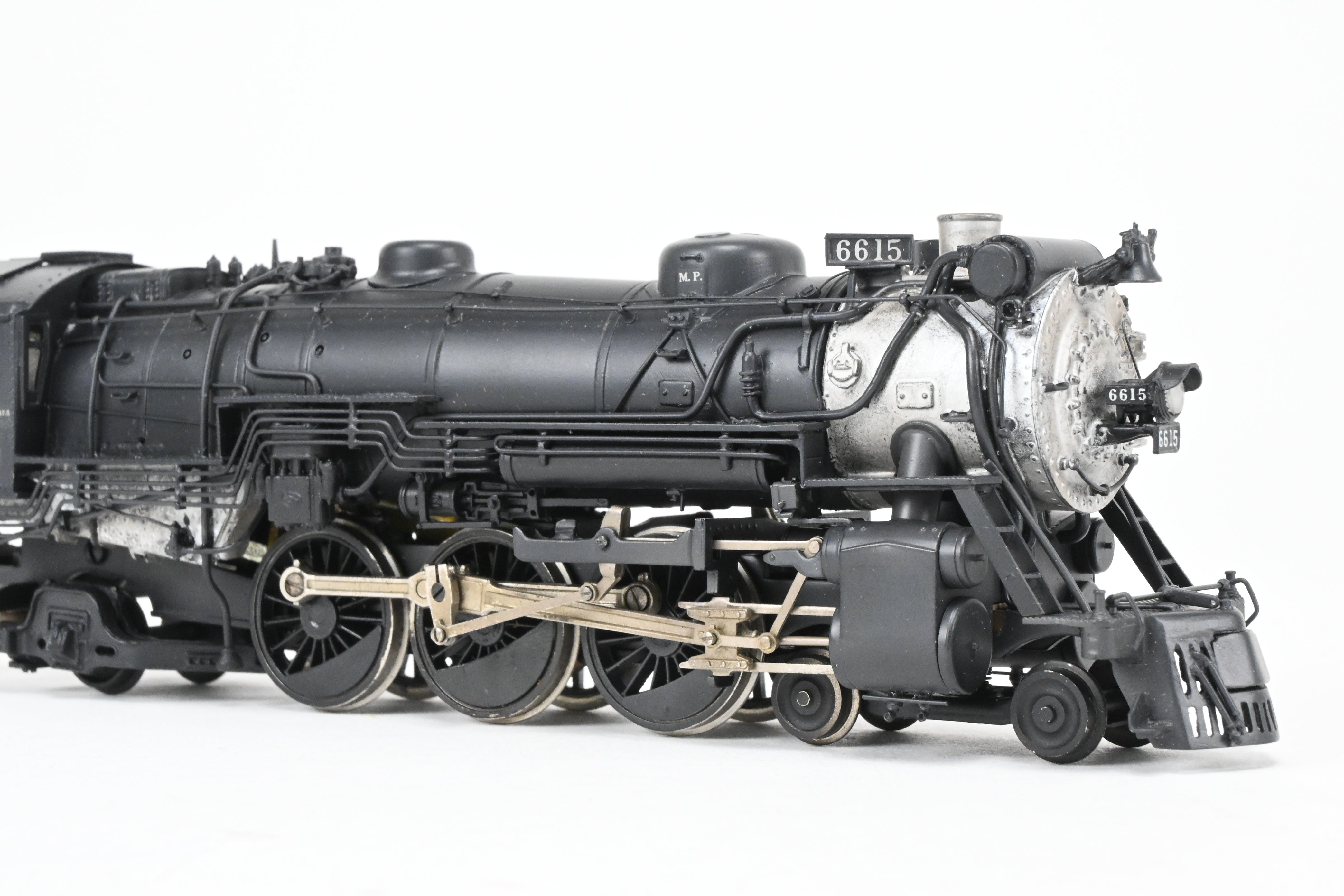 HO Scale Brass Custom - One-of-a-Kind Joe G. Collias Scratch - Built Missouri Pacific 4 - 6 - 2 Steam Locomotive No. 6615