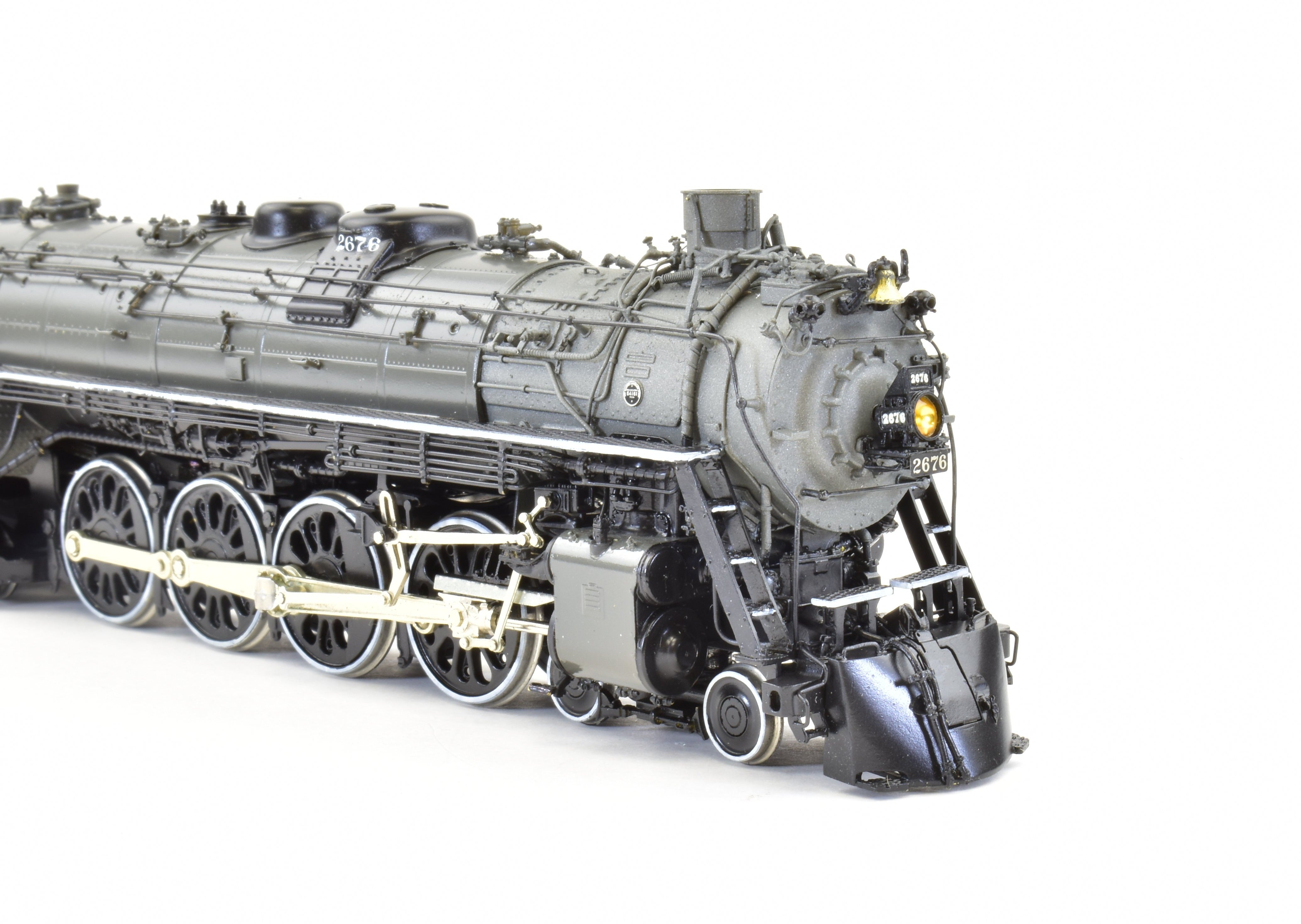 HO Scale Brass Northern Pacific A-4 4-8-4 Pro Painted Locomotive by W&R Enterprises
