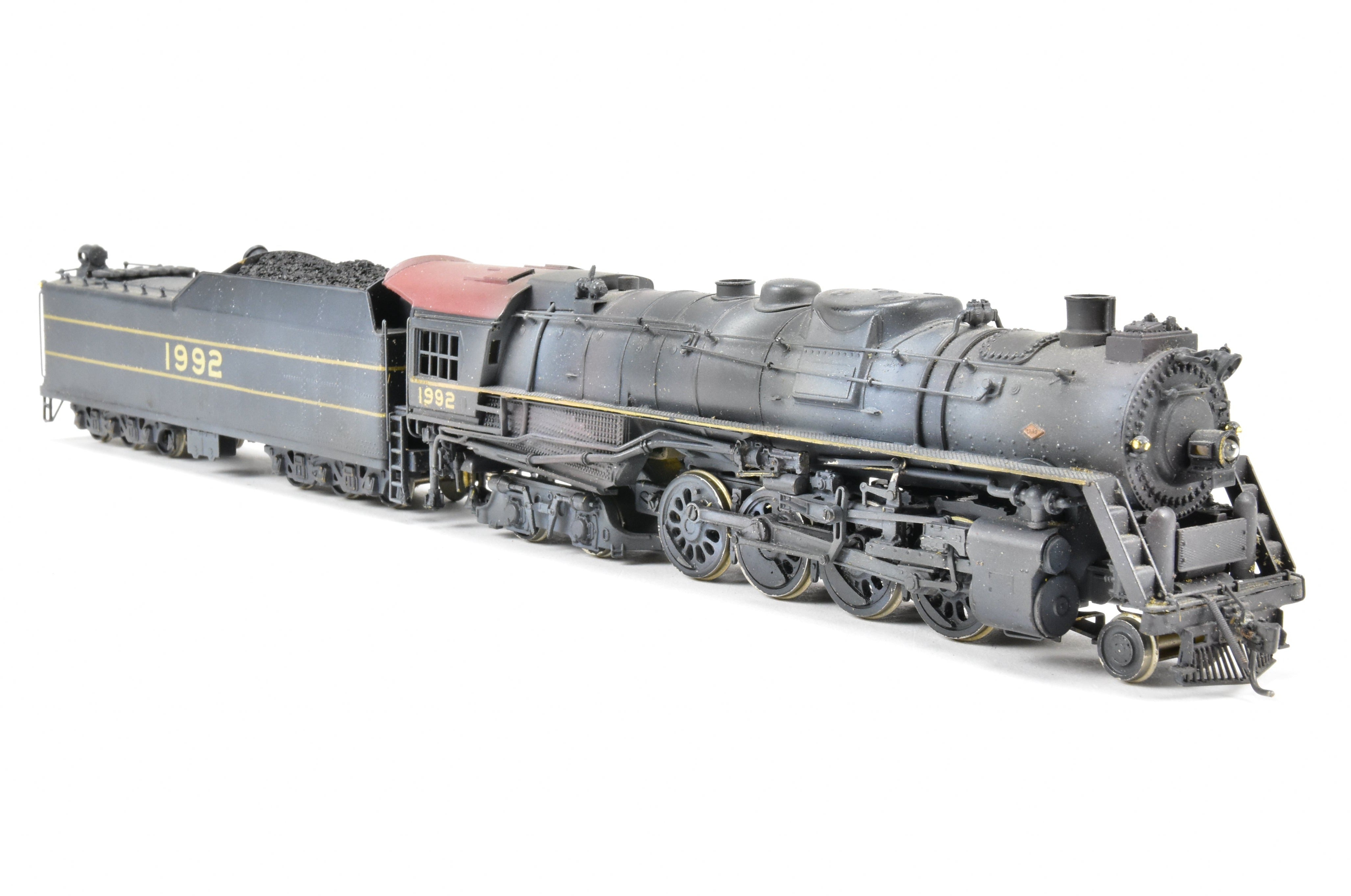 HO Scale Brass Westside Model Co. Weathered L&N 2-8-4 Berkshire CP No. 1992