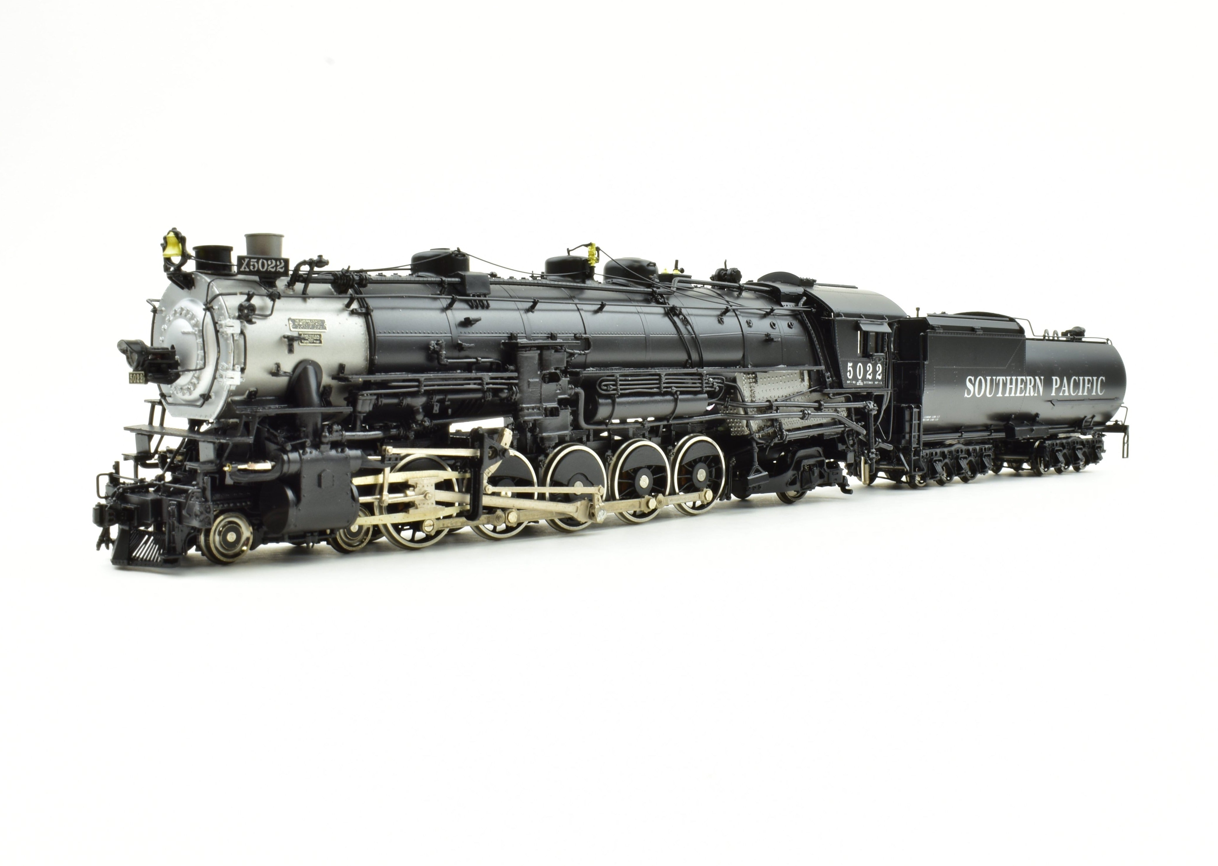 HO Scale Brass Precision Scale Co. SP 4-10-2 Factory Painted Locomotive #5022