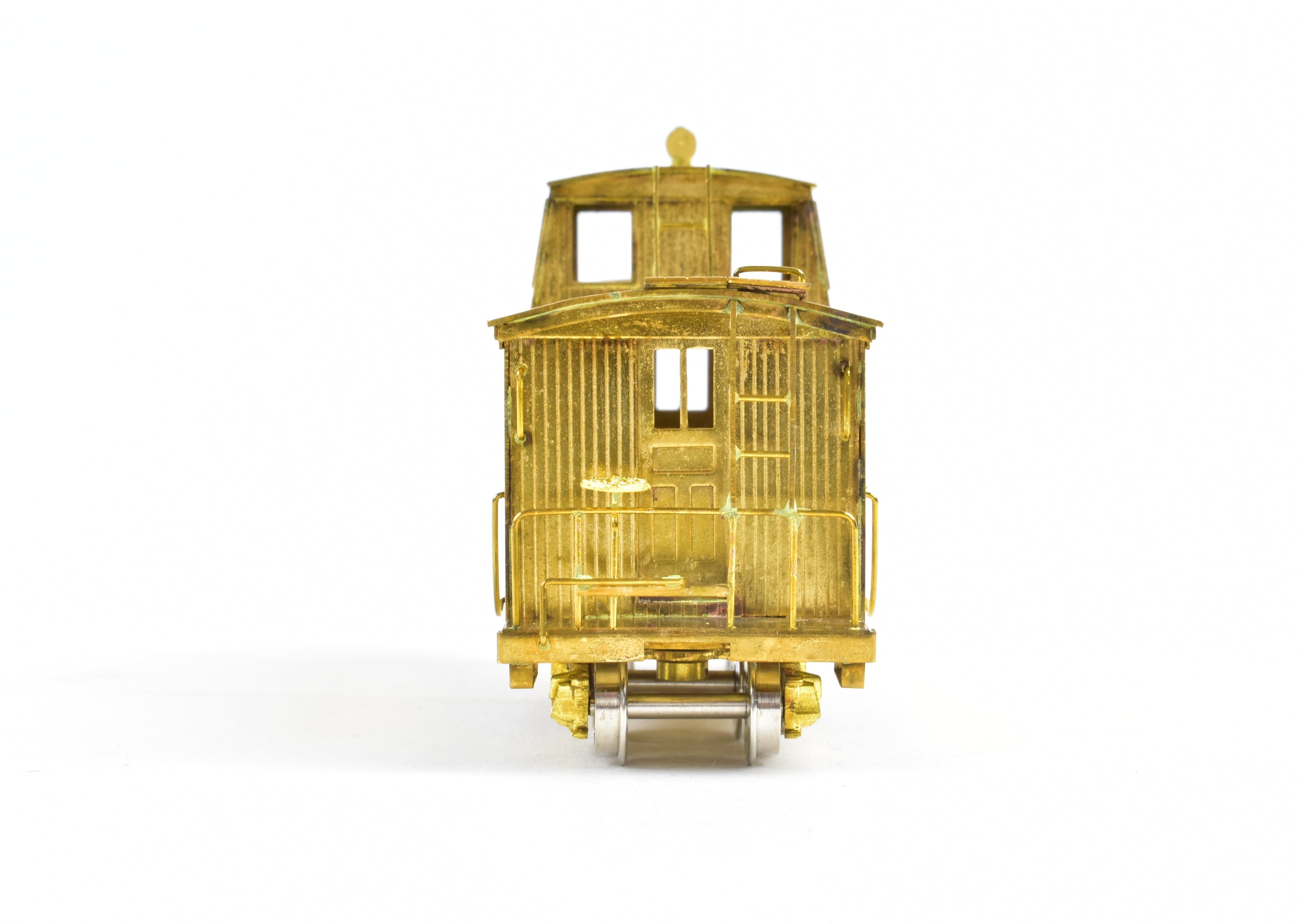 HOn3 Scale Brass Model Train Caboose by Westside Model Co. - Florence and Cripple Creek #5, Ideal for Model Railroading Enthusiasts