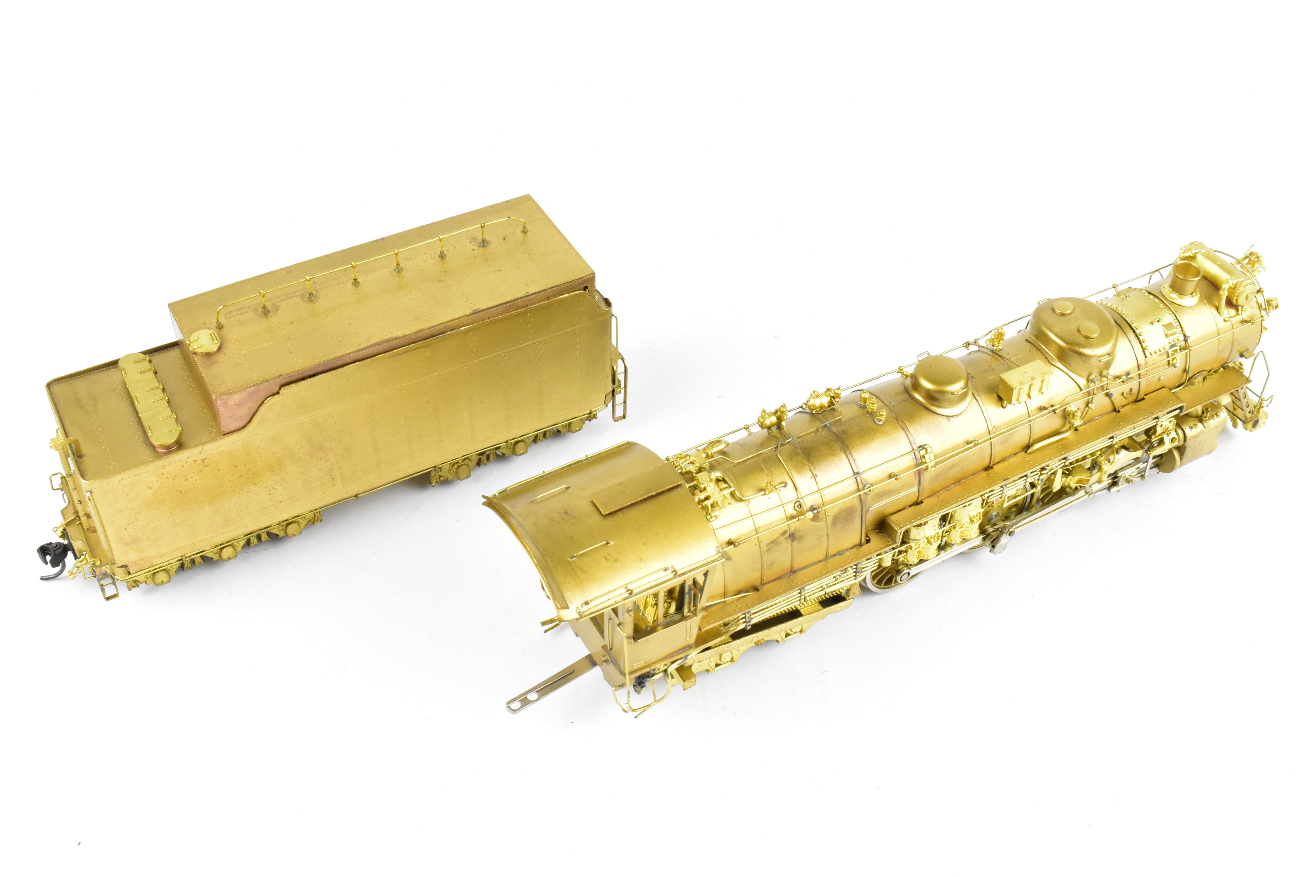 High - Quality HO Scale Brass Model Train - Sunset Models CB&Q - Burlington Route S - 4 Class 4 - 6 - 4 Hudson Locomotive