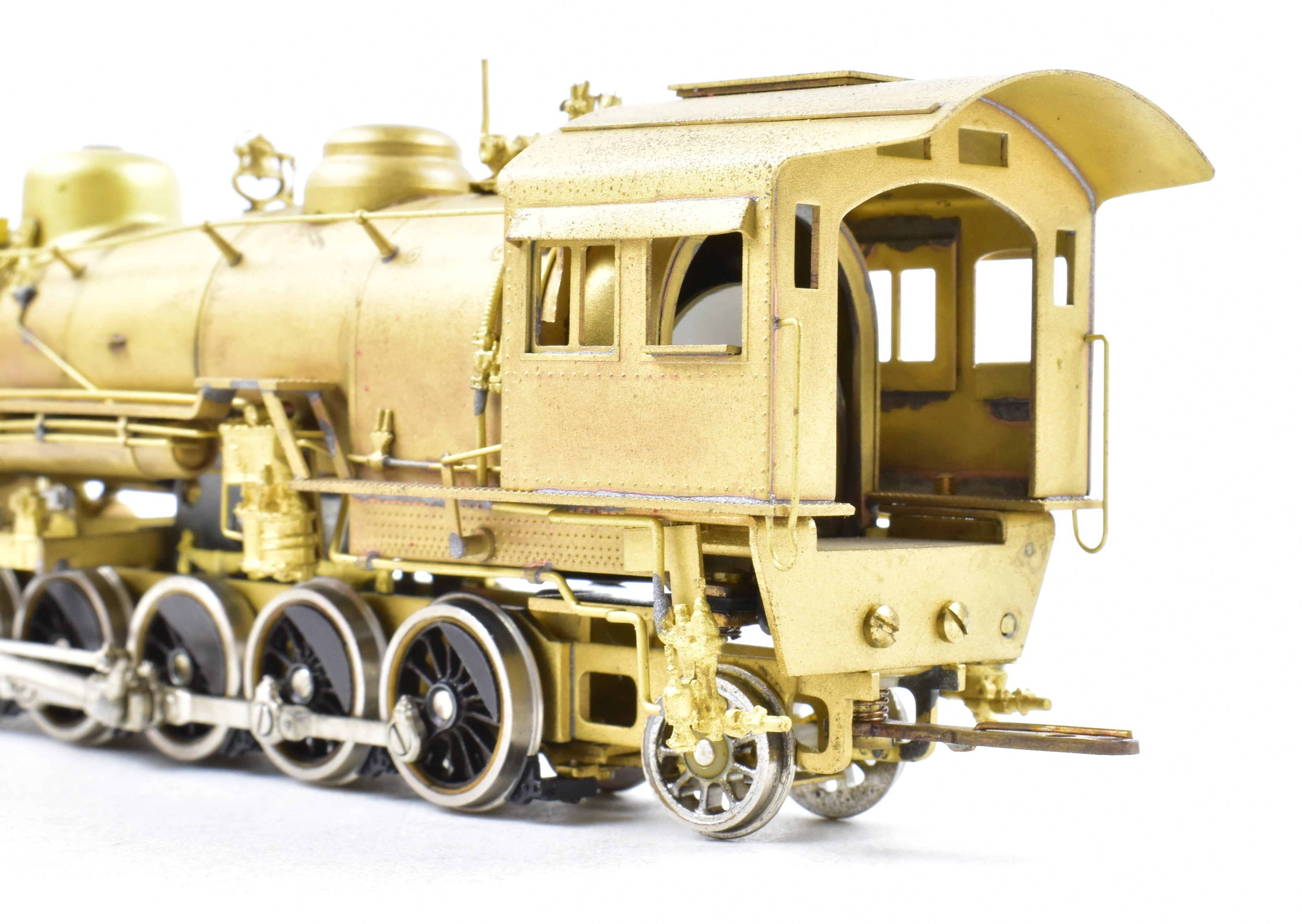 1979 HO Brass Westside Model Co. ATSF - Santa Fe 1600 2 - 10 - 2 Model with Spare Parts