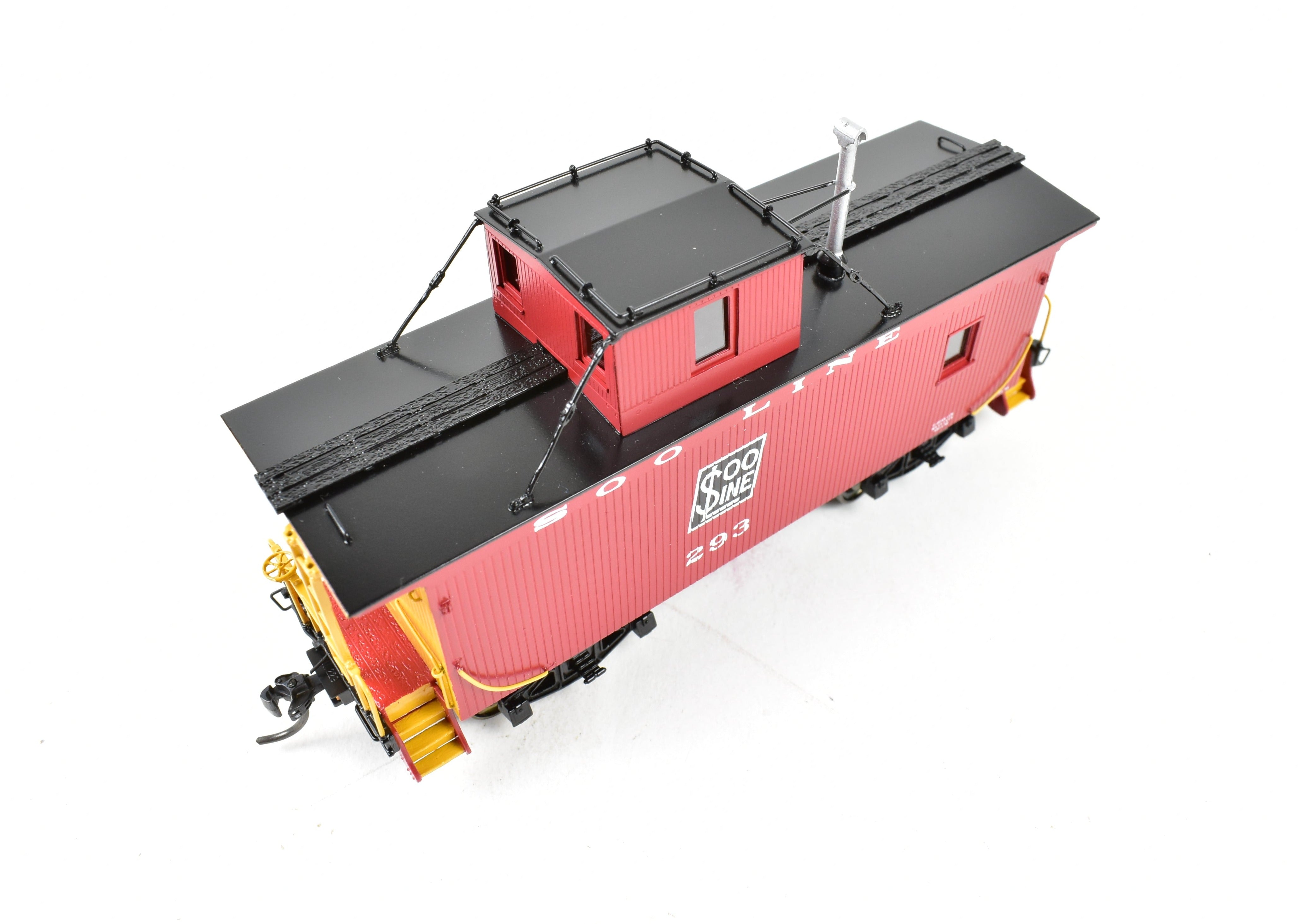 1996 HO Brass OMI Soo Line Shorty Wood Sheath Caboose FP No. 293