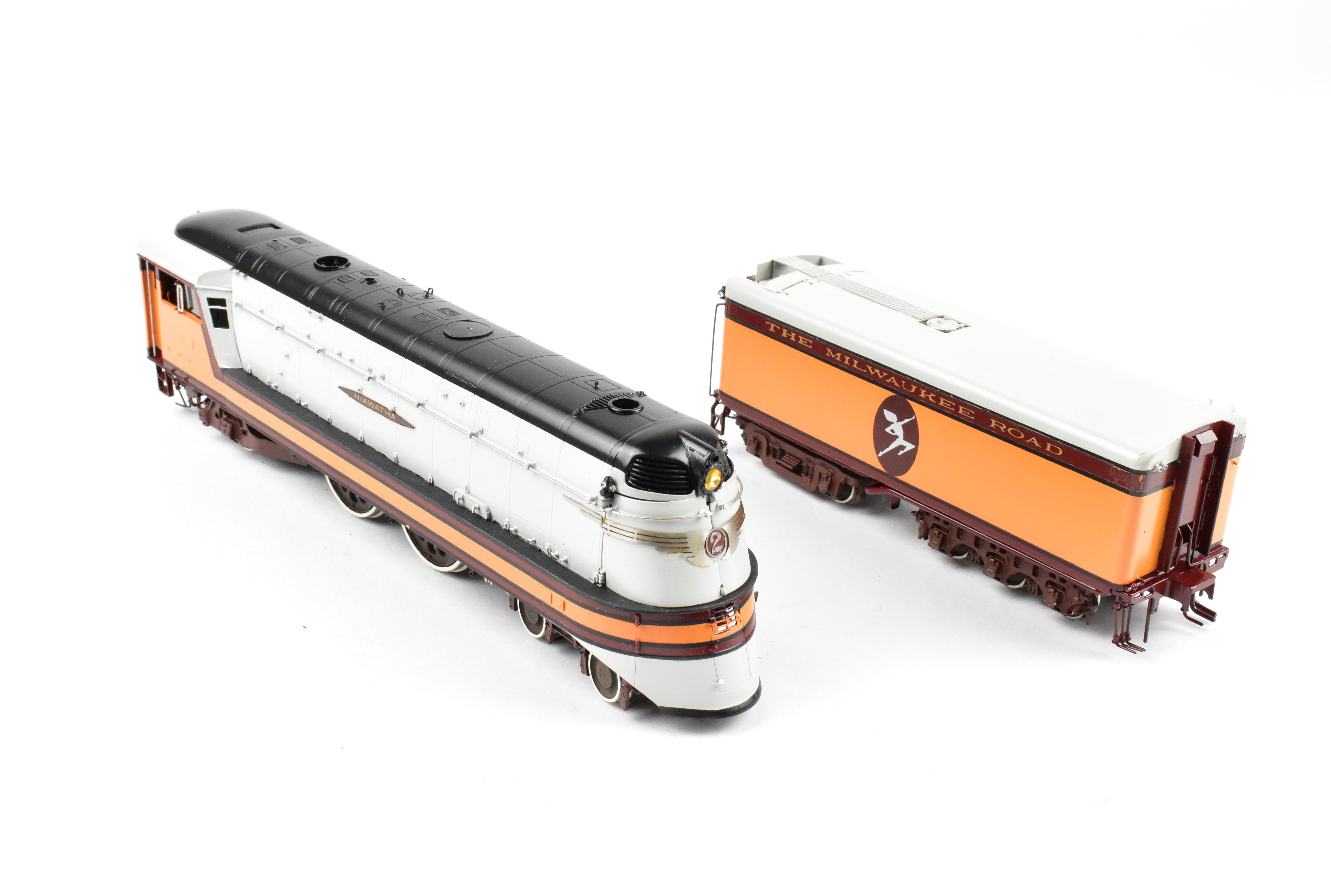 HO Scale Brass OMI MILW - Milwaukee Road A 4-4-2 Streamlined Atlantic Custom Painted #2