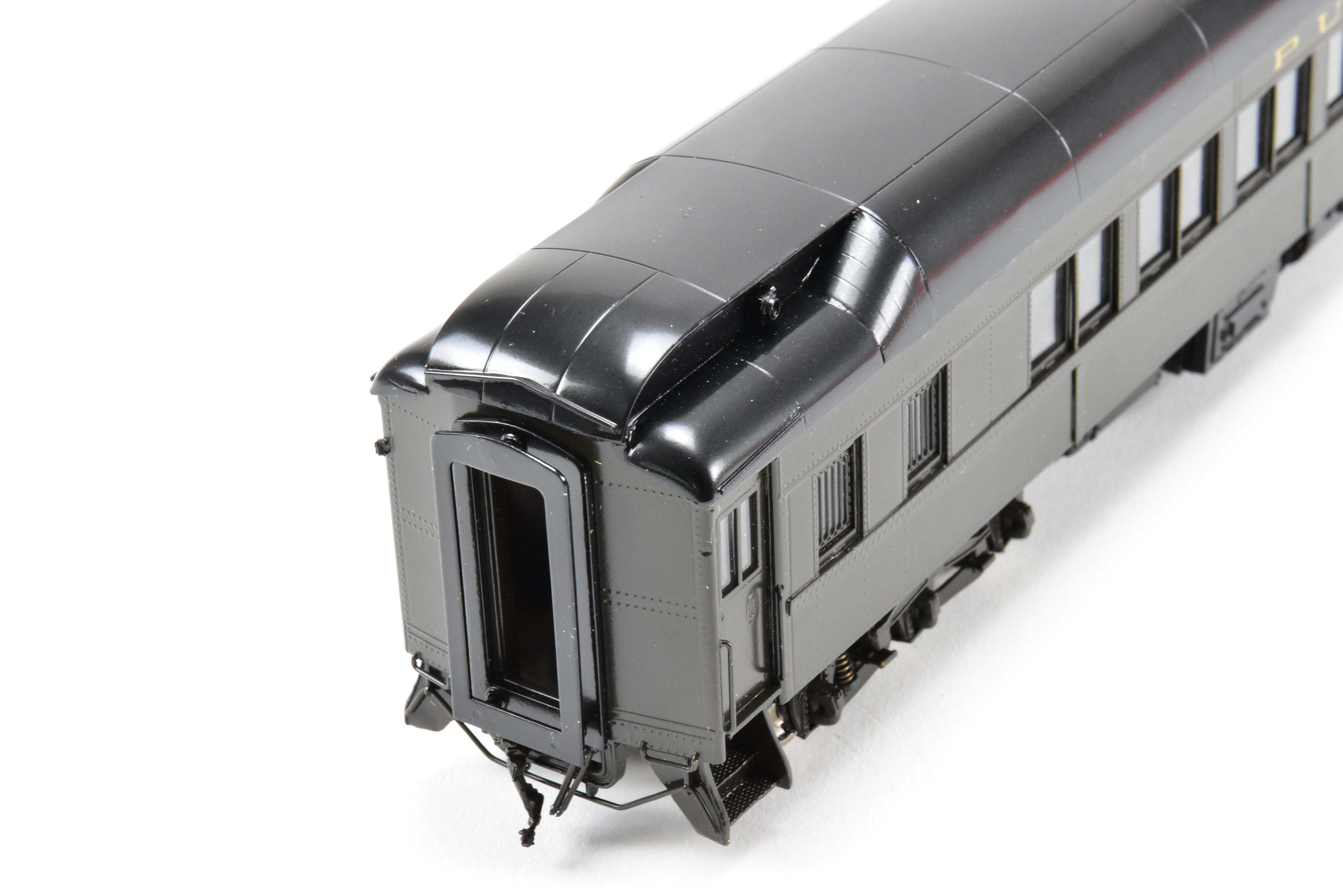 HO Scale Brass Precision Scale Co. Pullman 80-Foot Sleeper Model with 10-1-2 Plan 3585a, Featuring Mechanical Air Brine Equipment and Factory Lettering for Pullman