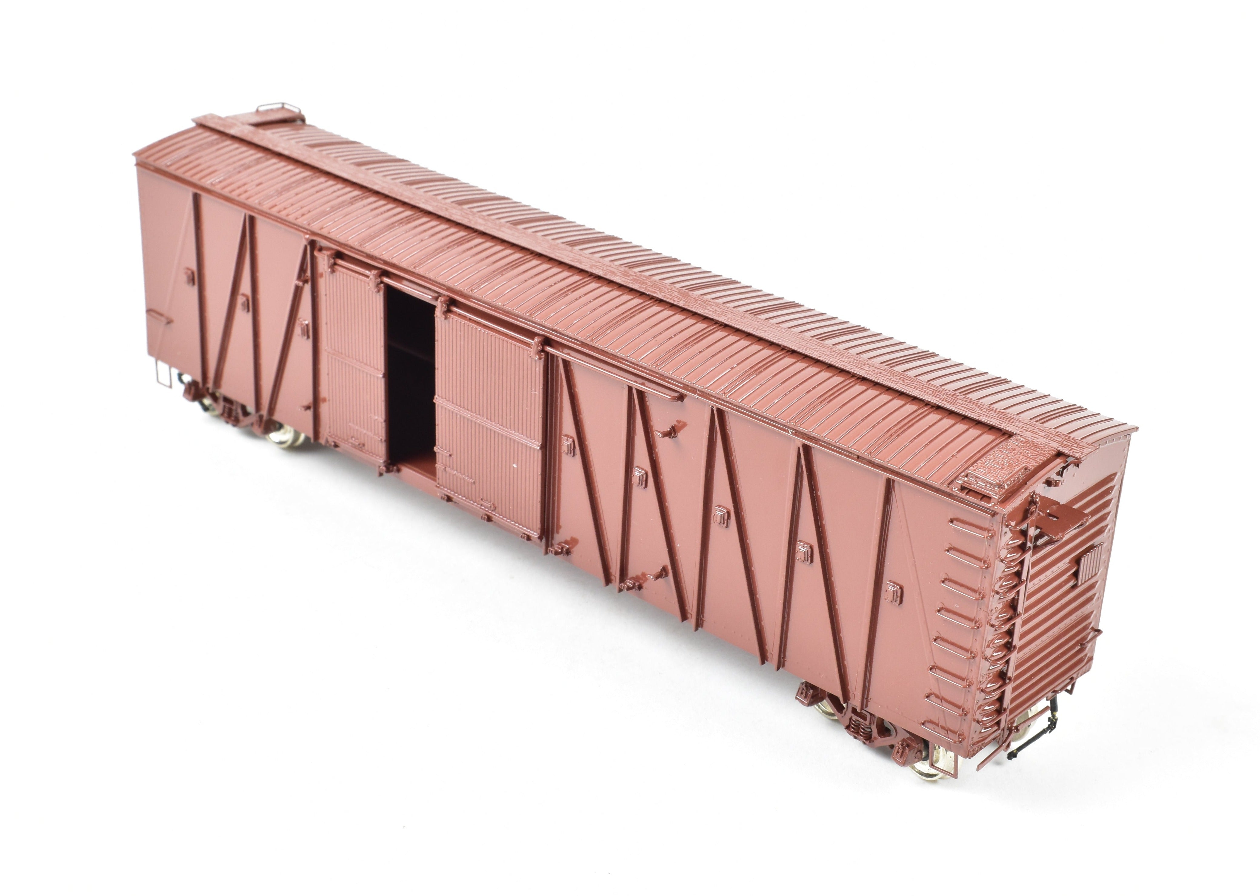 HO Scale Brass Model Auto Boxcar - OMI (Overland Models, Inc.) Union Pacific A-50-4 50-Foot Auto Boxcar from 1919 to 1960s